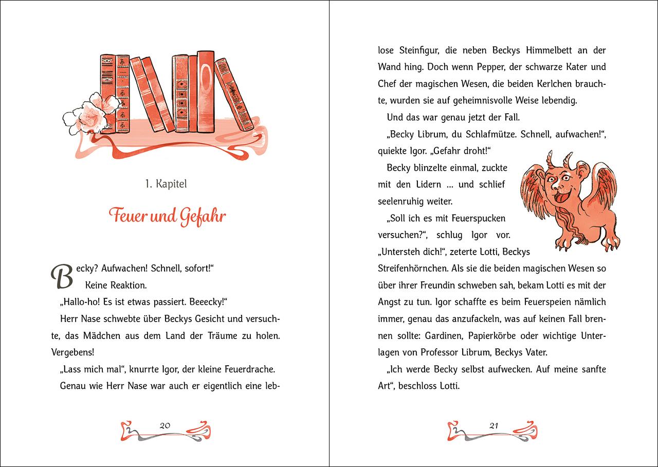 Beispielinhalt (Bild) Das Bücherschloss (Band 4) - Ein verhängnisvoller Pakt