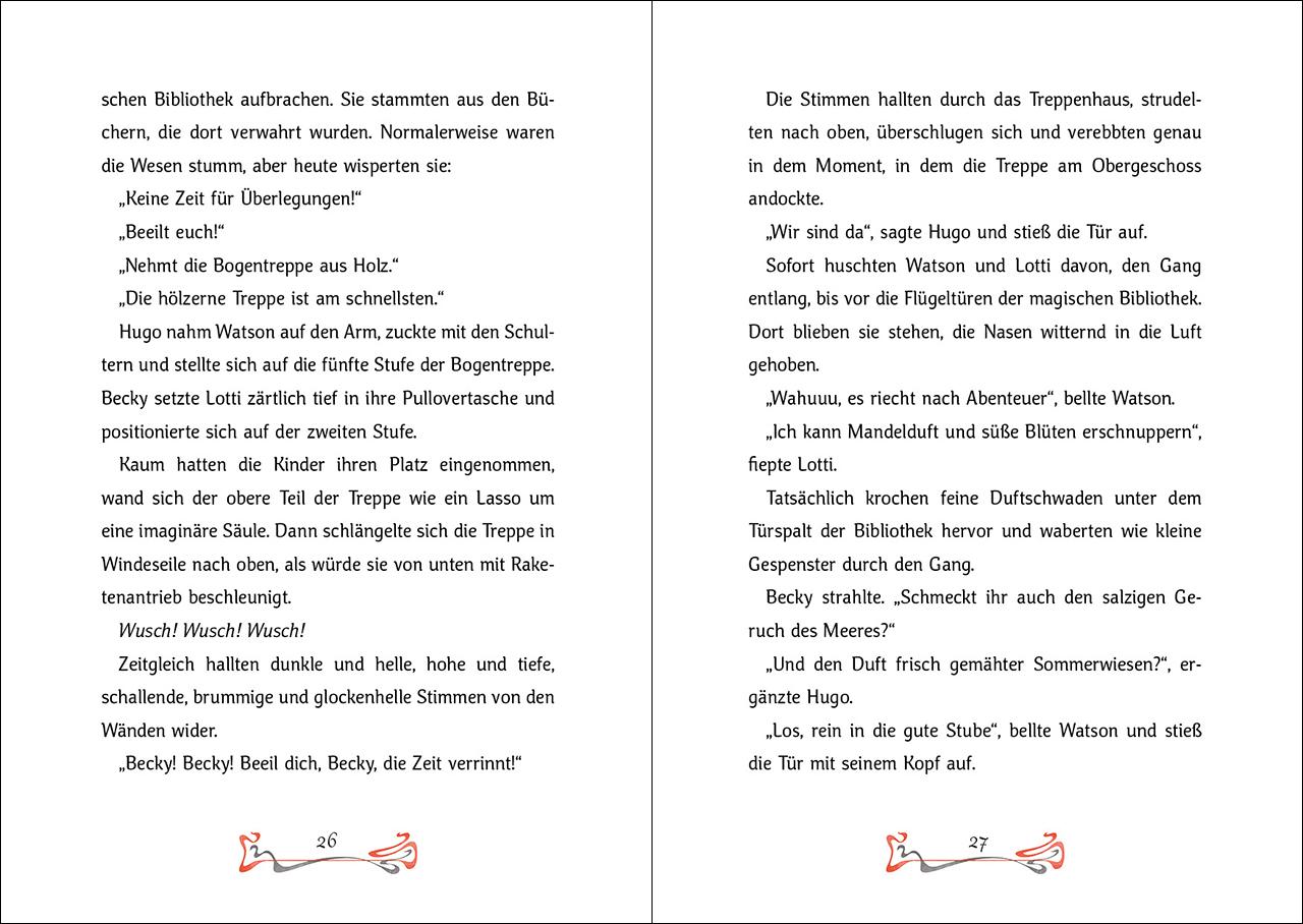 Beispielinhalt (Bild) Das Bücherschloss (Band 4) - Ein verhängnisvoller Pakt