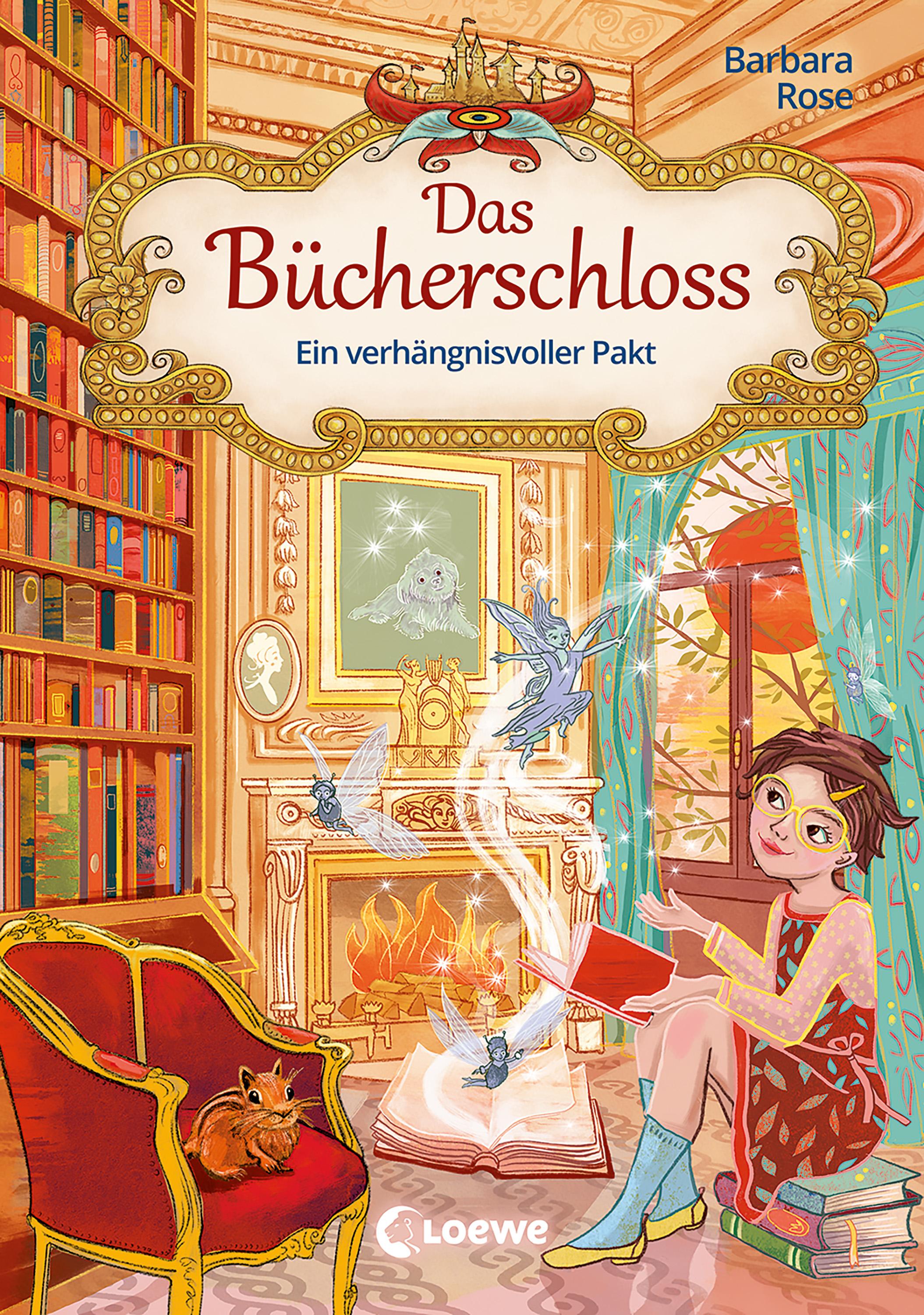 Vorderes Coverbild Das Bücherschloss (Band 4) - Ein verhängnisvoller Pakt