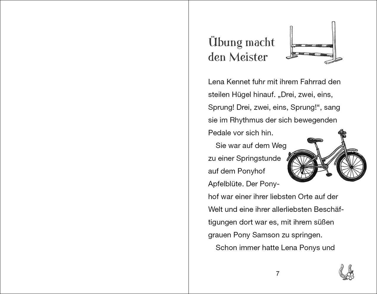 Beispielinhalt (Bild) Ponyhof Apfelblüte (Band 20) - Paulinas geheimer Wunsch