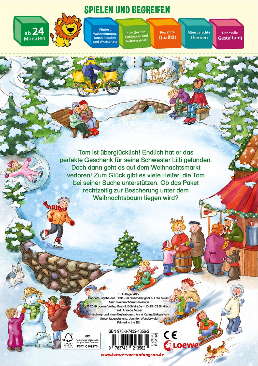 Rückseitencover Mein liebstes Weihnachts-Wimmelbuch