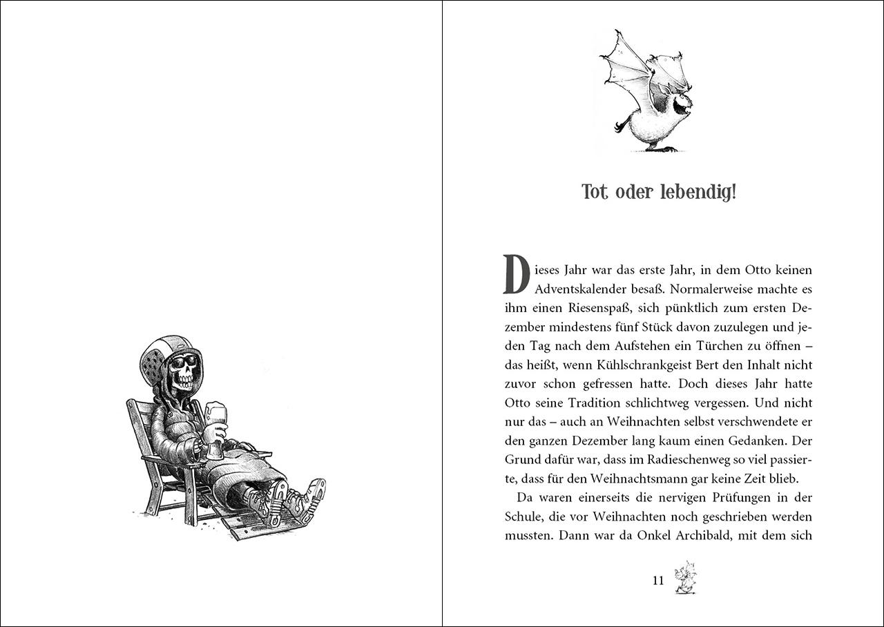 Beispielinhalt (Bild) Scary Harry (Band 6) - Hals- und Knochenbruch