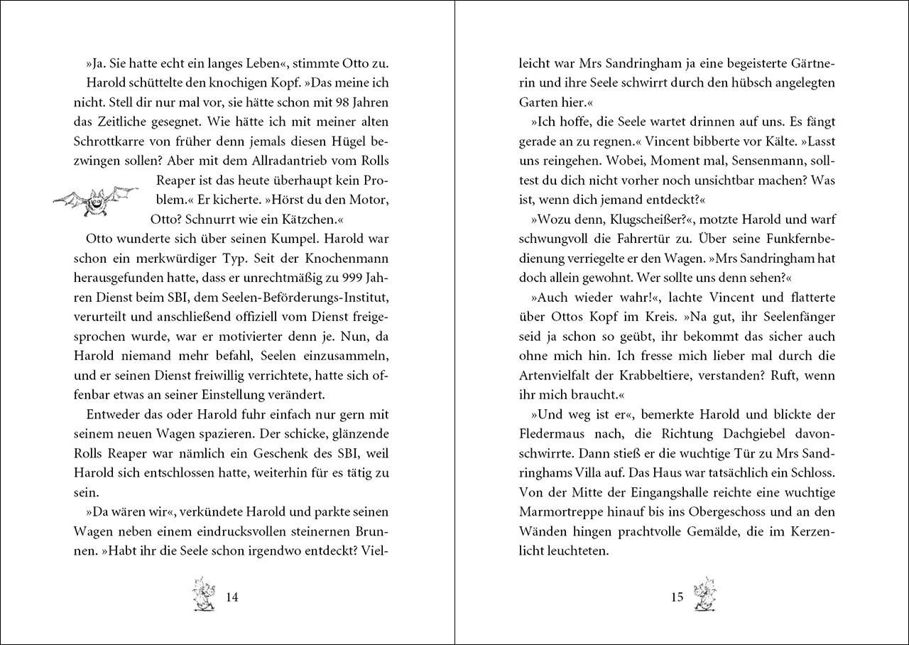 Beispielinhalt (Bild) Scary Harry (Band 6) - Hals- und Knochenbruch