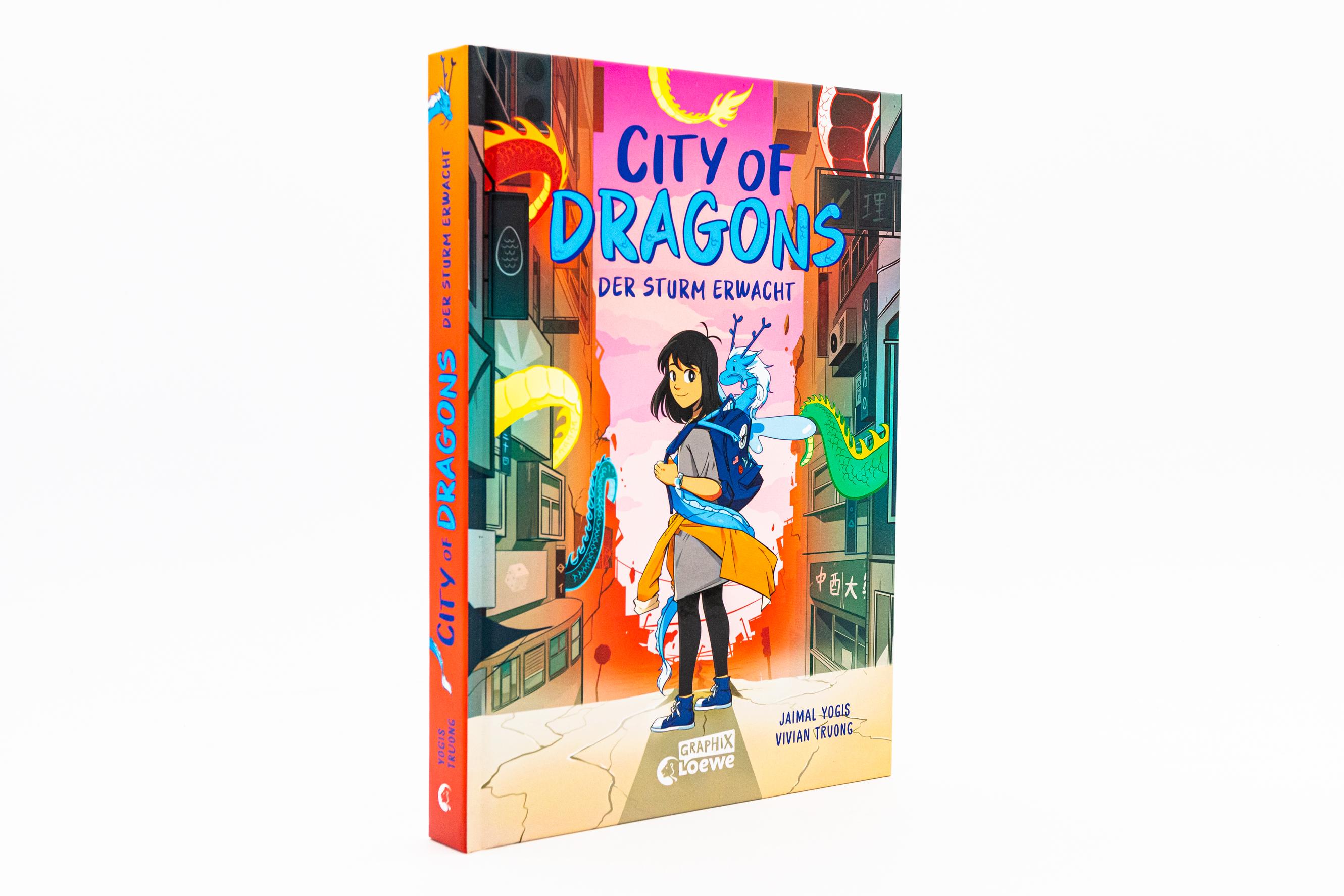 Beispielinhalt (Bild) City of Dragons (Band 1) - Der Sturm erwacht