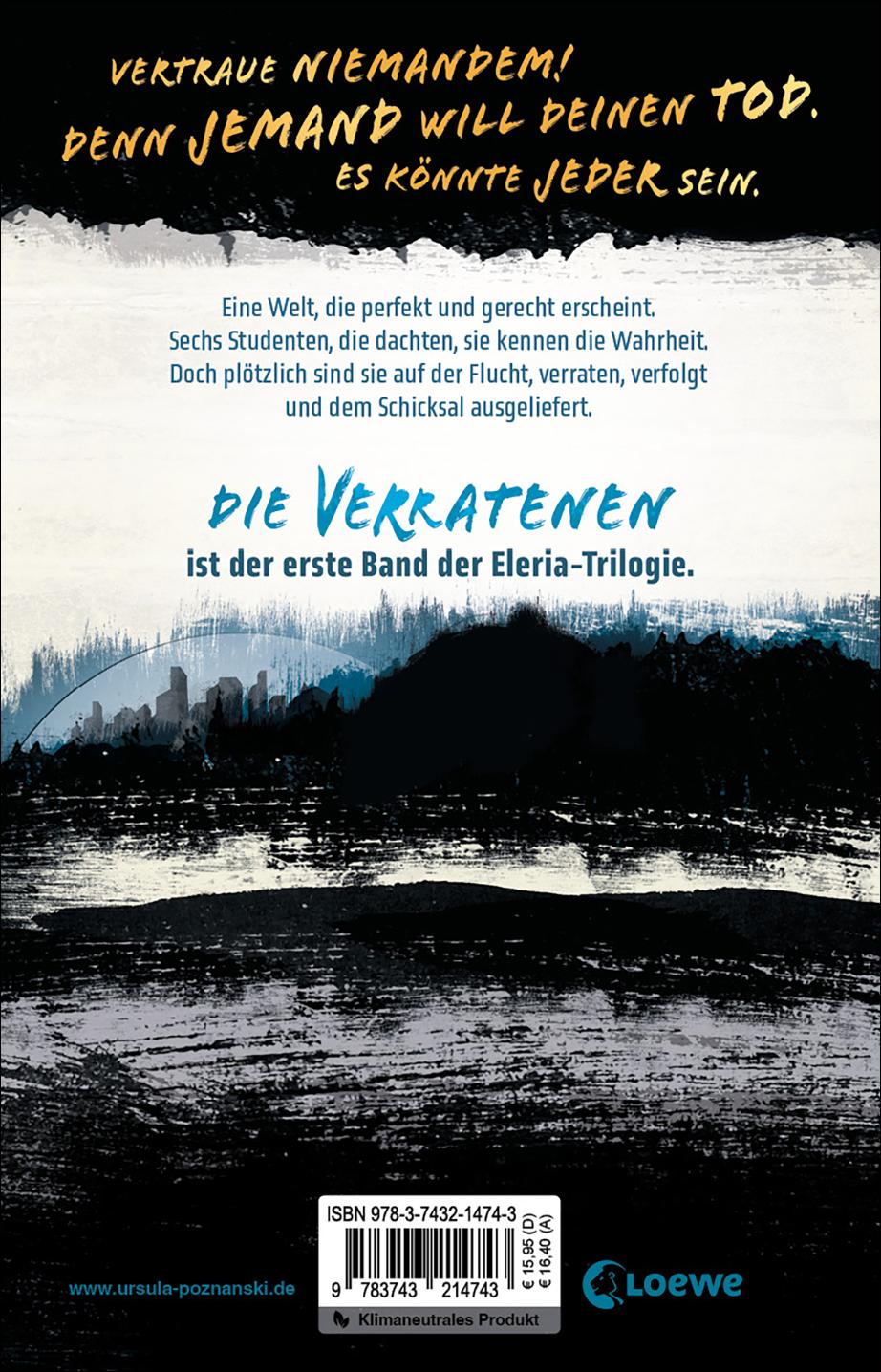 Rückseitencover Eleria (Band 1) - Die Verratenen