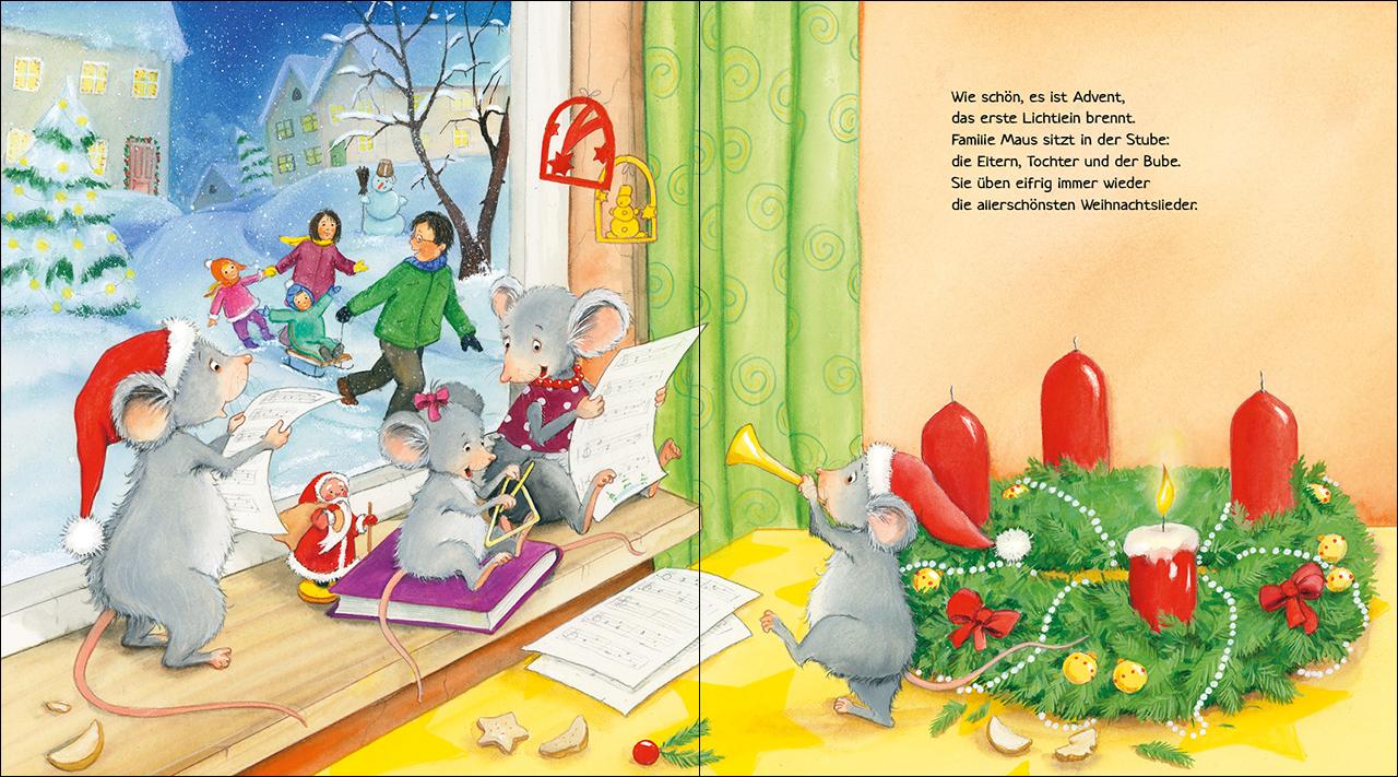 Beispielinhalt (Bild) Meine schönsten Weihnachtsgeschichten zum Kuscheln