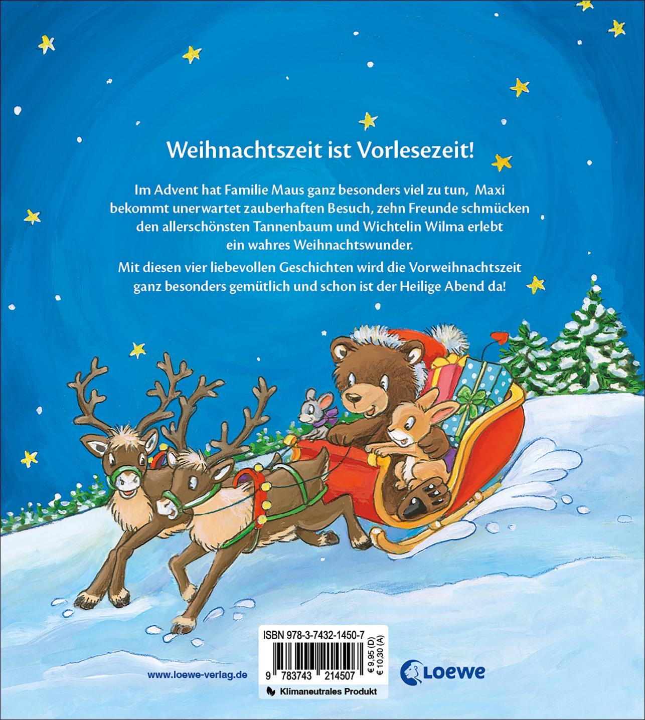 Rückseitencover Meine schönsten Weihnachtsgeschichten zum Kuscheln