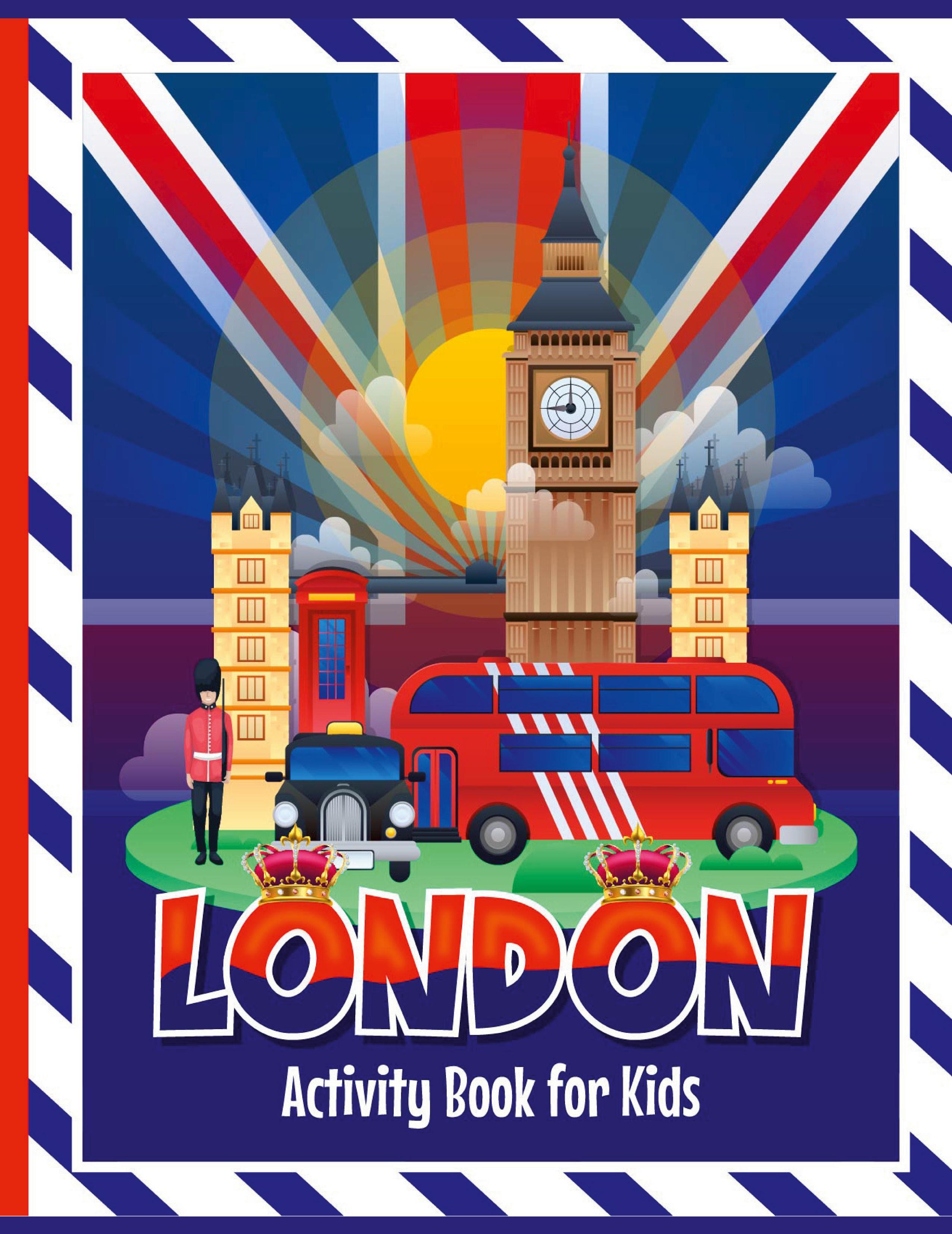 Vorderes Coverbild London Activity Book for Kids