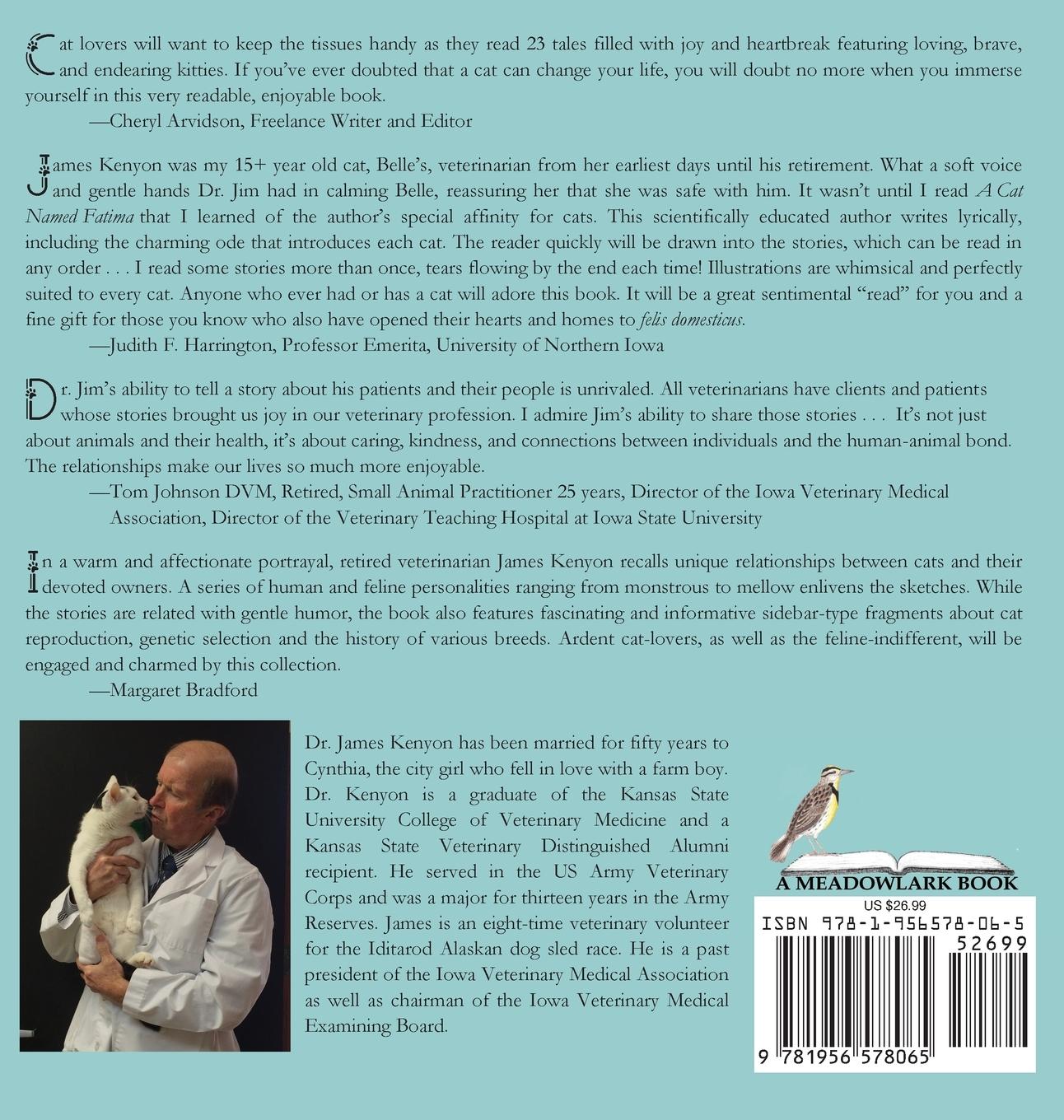 Rückseitencover A Cat Named Fatima