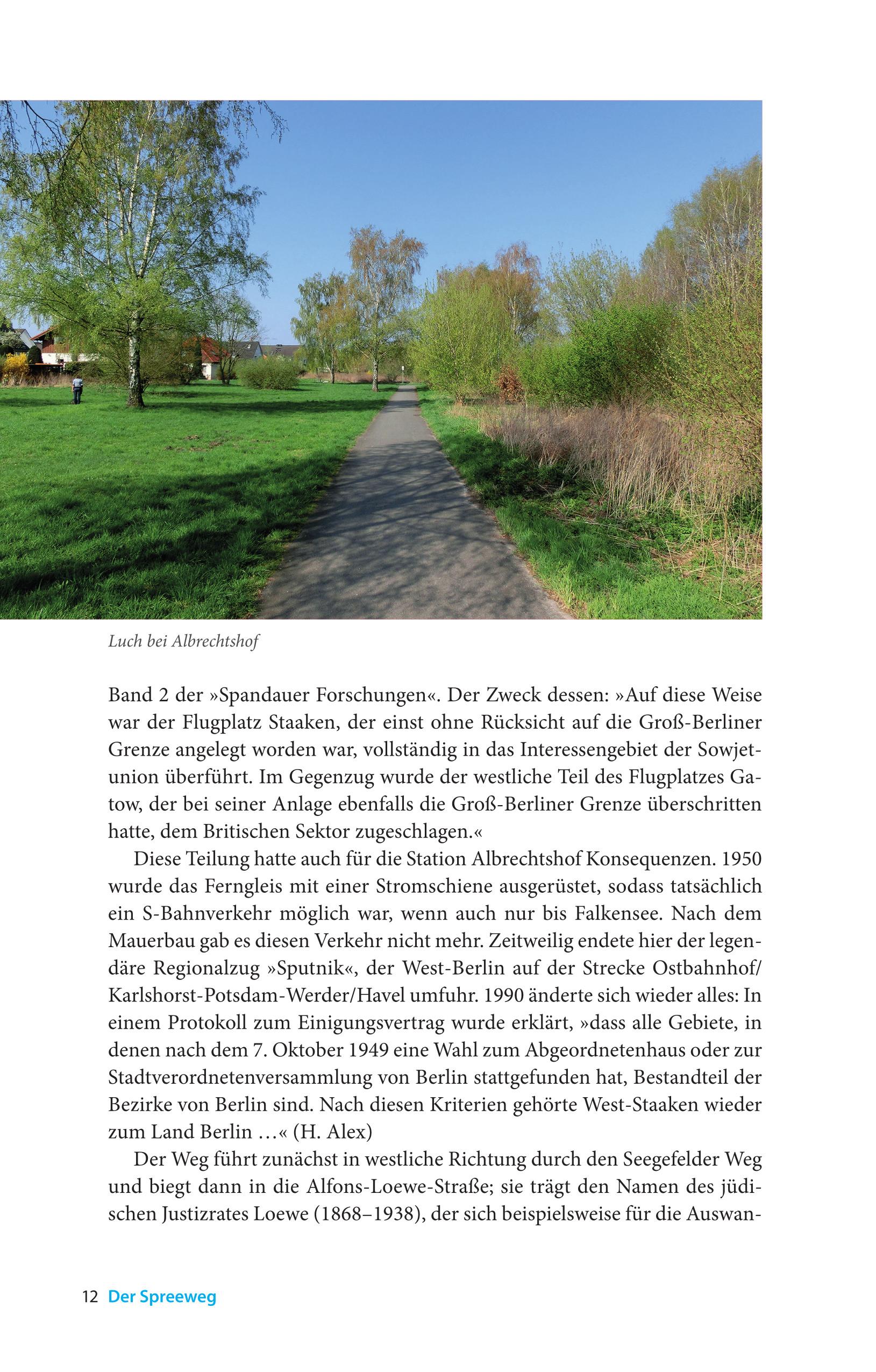 Beispielinhalt (Bild) Wandern in Berlin