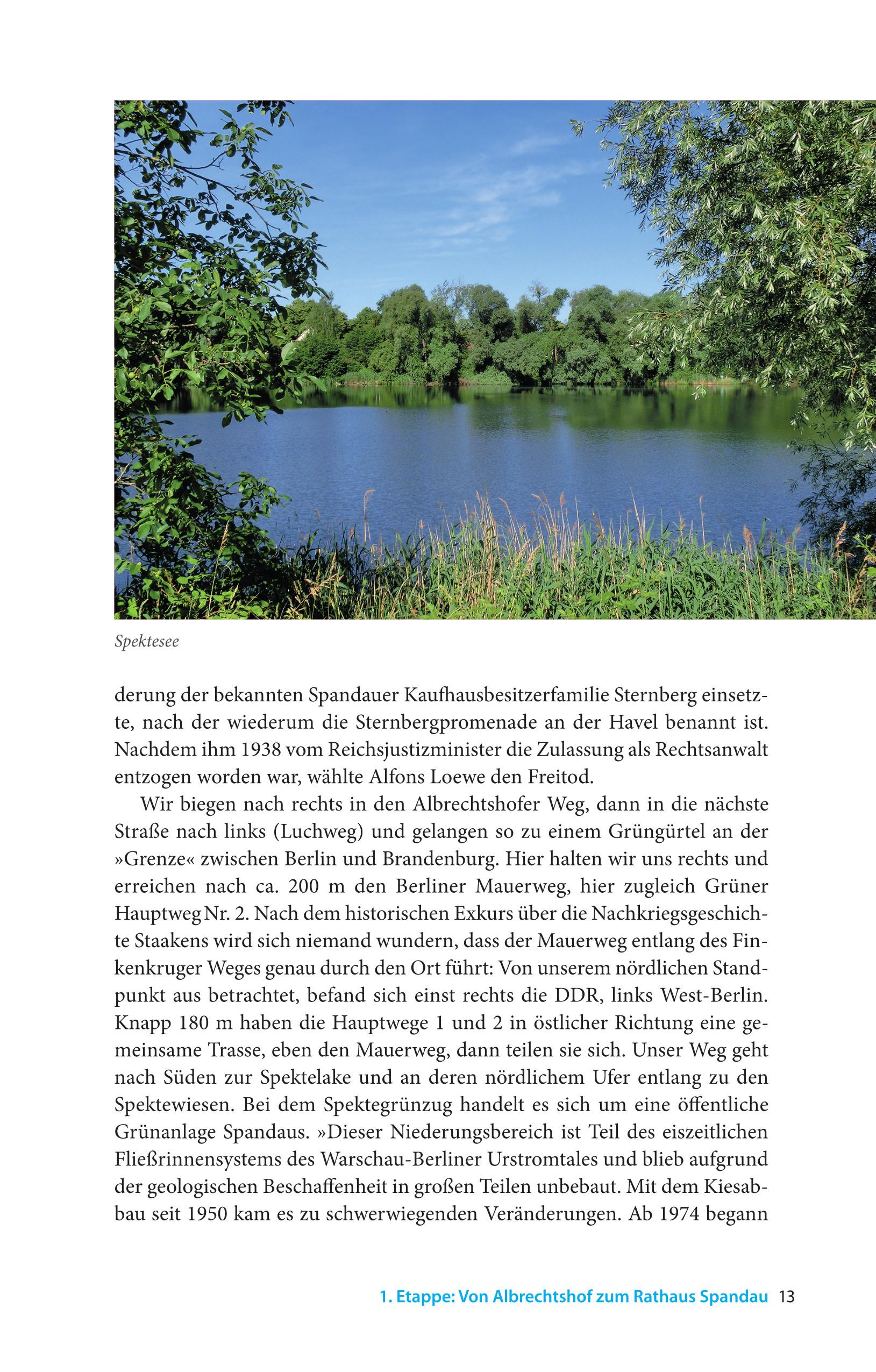 Beispielinhalt (Bild) Wandern in Berlin