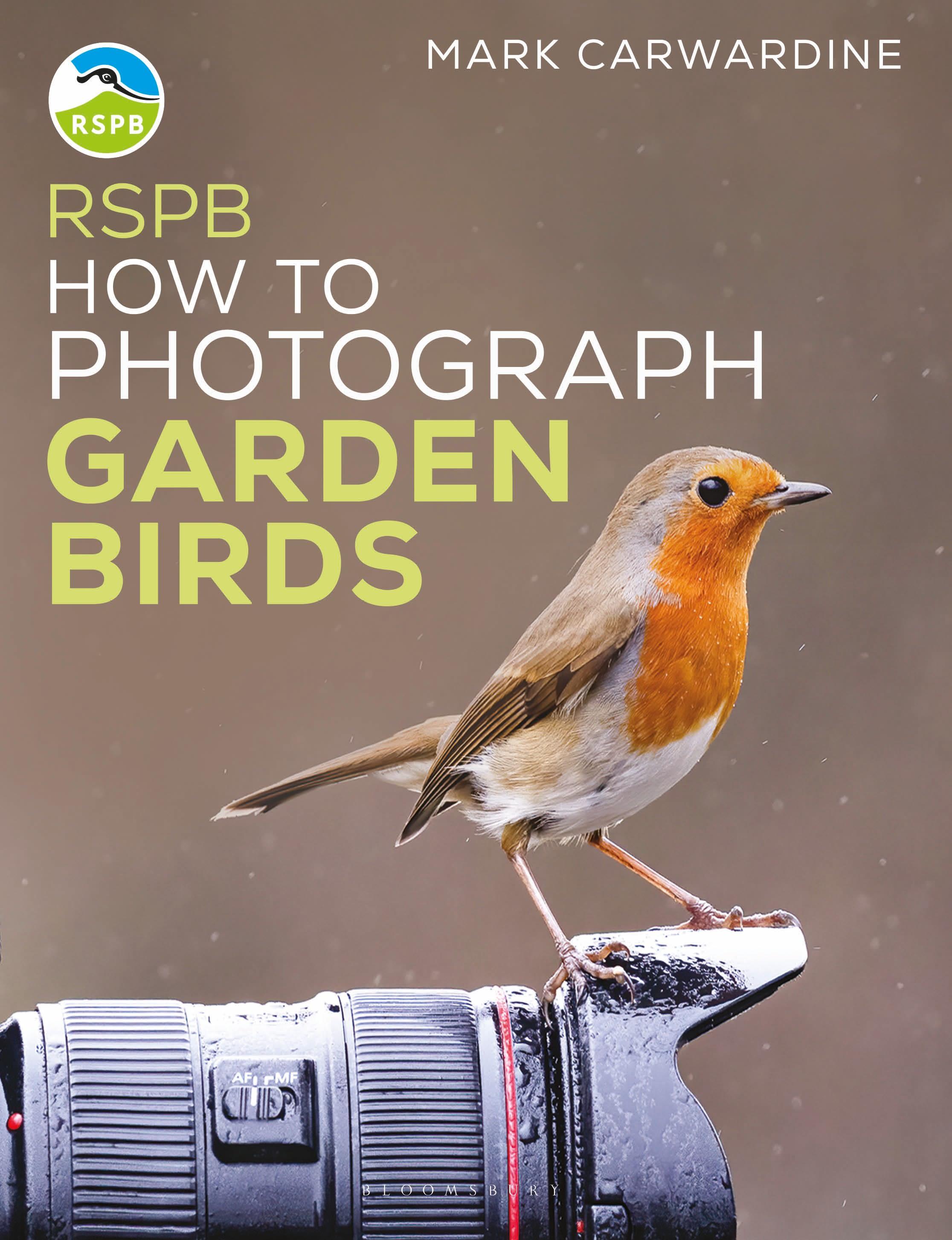 Vorderes Coverbild Rspb How to Photograph Garden Birds