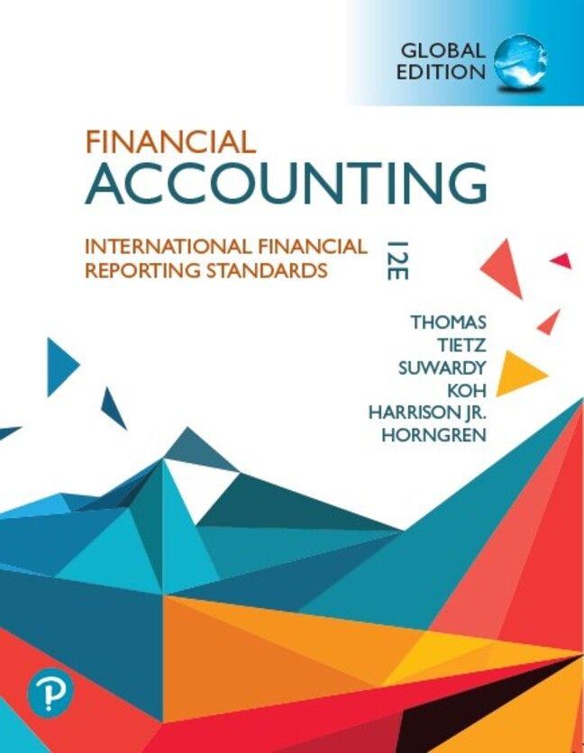 Vorderes Coverbild Financial Accounting, Global Edition