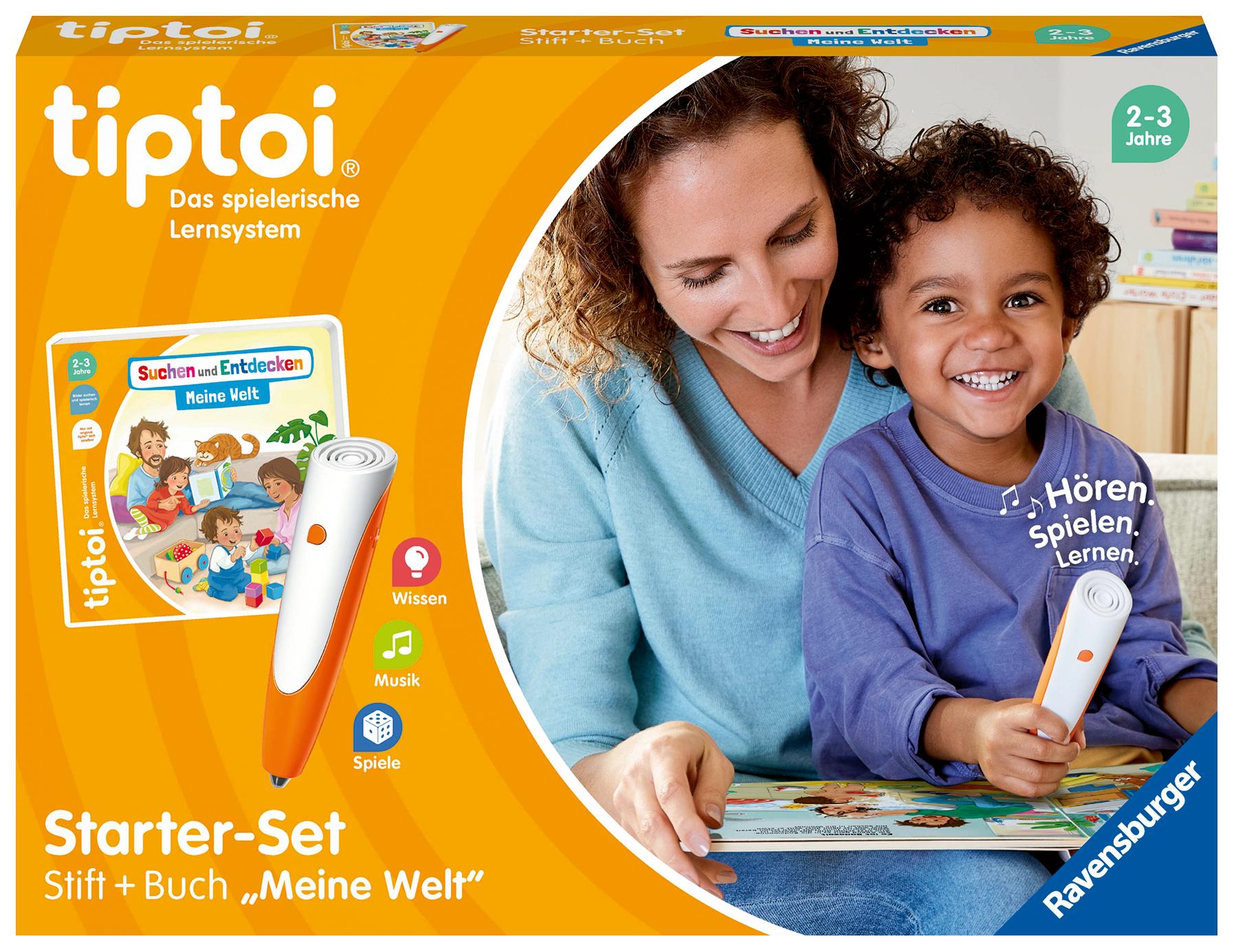 Vorderes Coverbild Ravensburger tiptoi Starter-Set 00112: Stift und Bilderbuch Suchen und Entdecken Meine Welt - Lernsystem für Kinder ab 2 Jahren