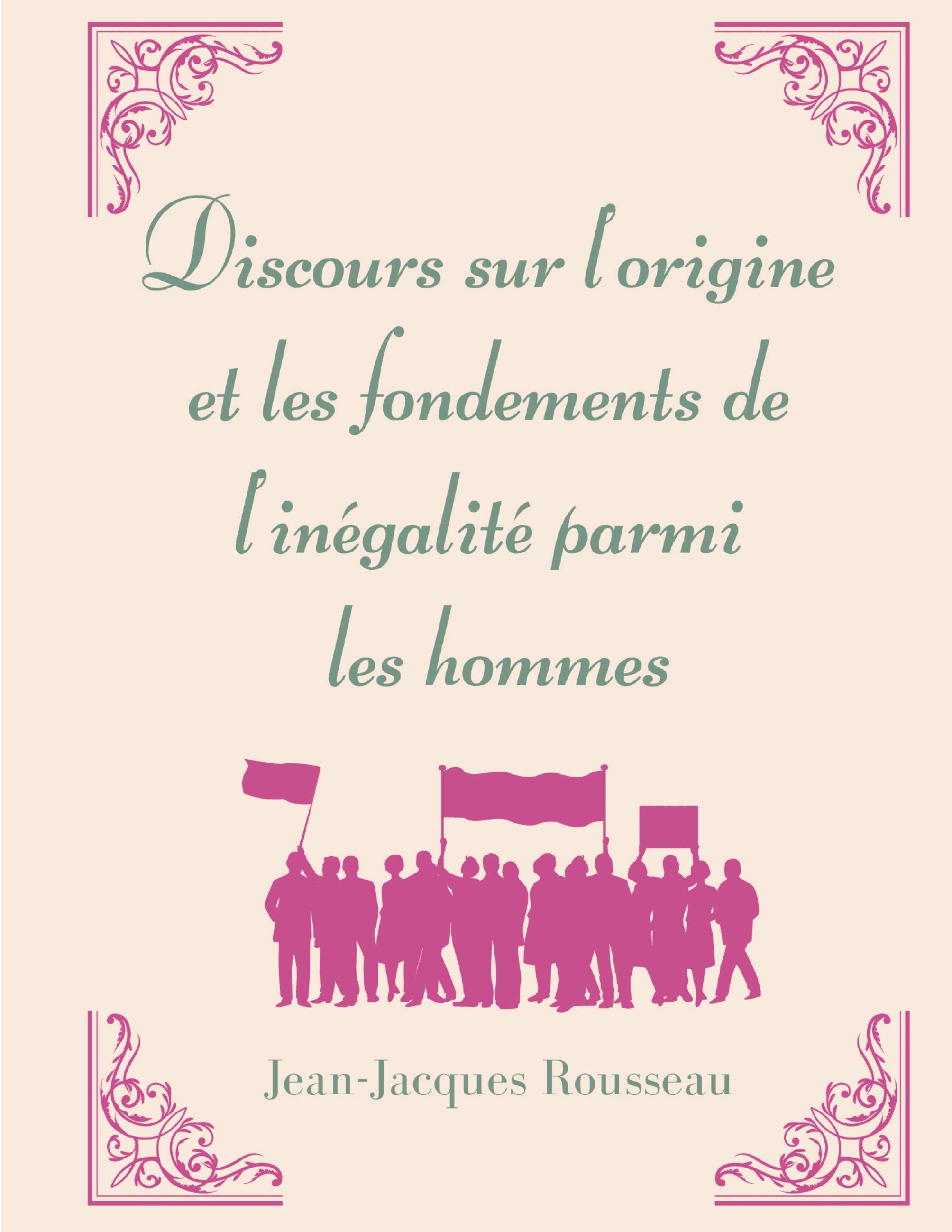 Vorderes Coverbild Discours sur l'origine et les fondements de l'inégalité parmi les hommes