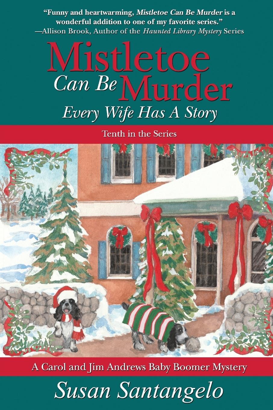Vorderes Coverbild Mistletoe Can Be Murder