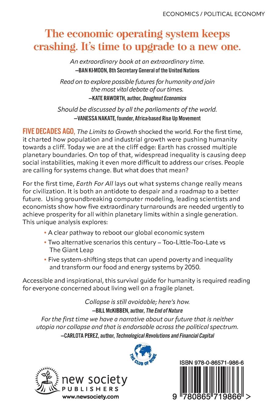 Rückseitencover Earth for All