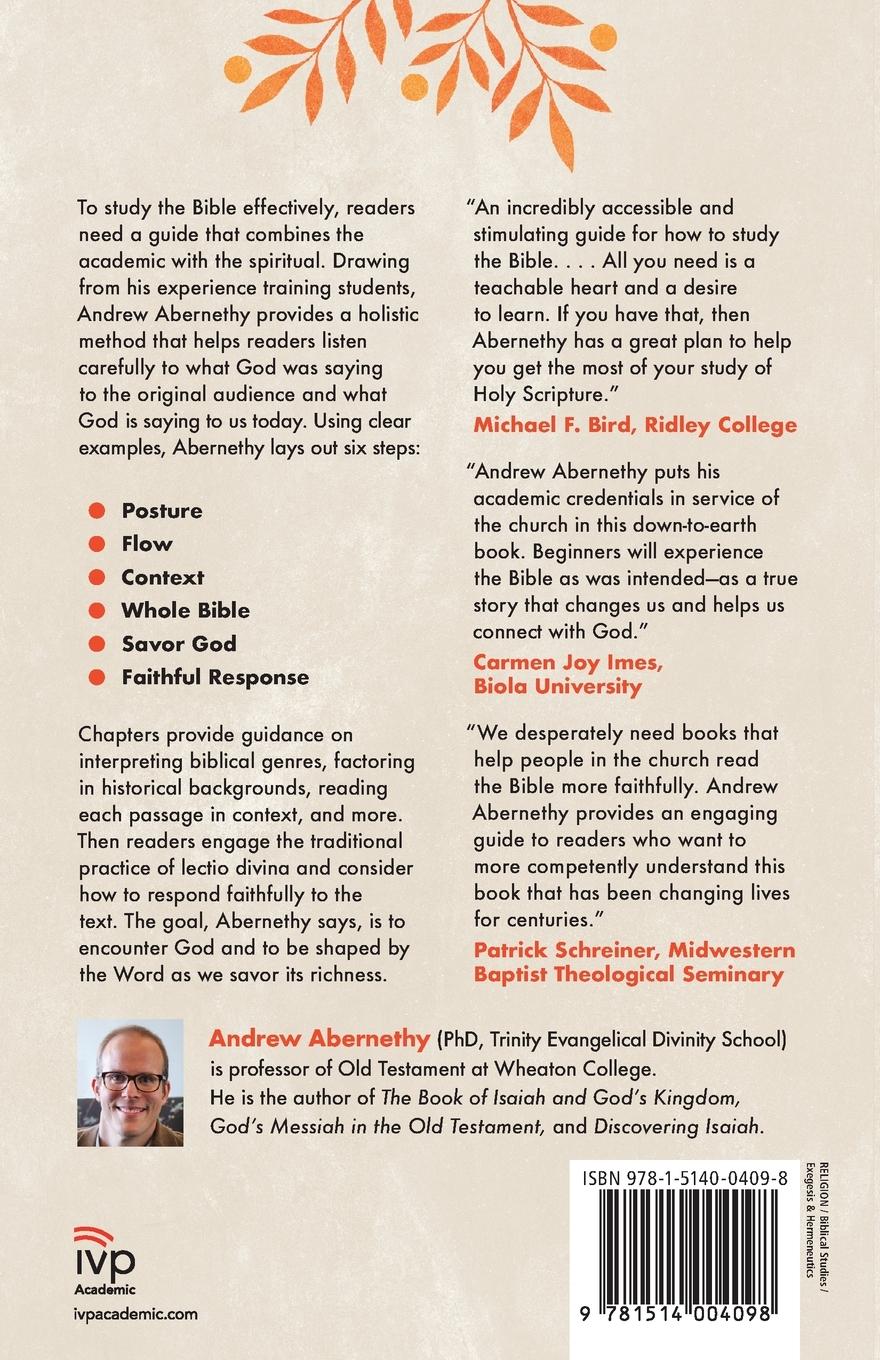 Rückseitencover Savoring Scripture