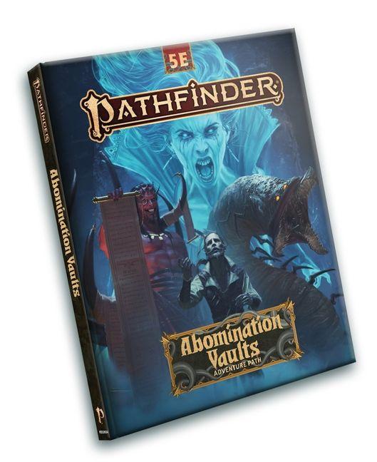 Vorderes Coverbild Pathfinder Abomination Vaults Adventure Path (5e)
