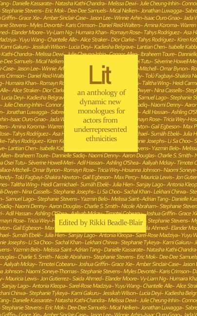Vorderes Coverbild Lit: an anthology of dynamic new monologues for under-represented ethnicities
