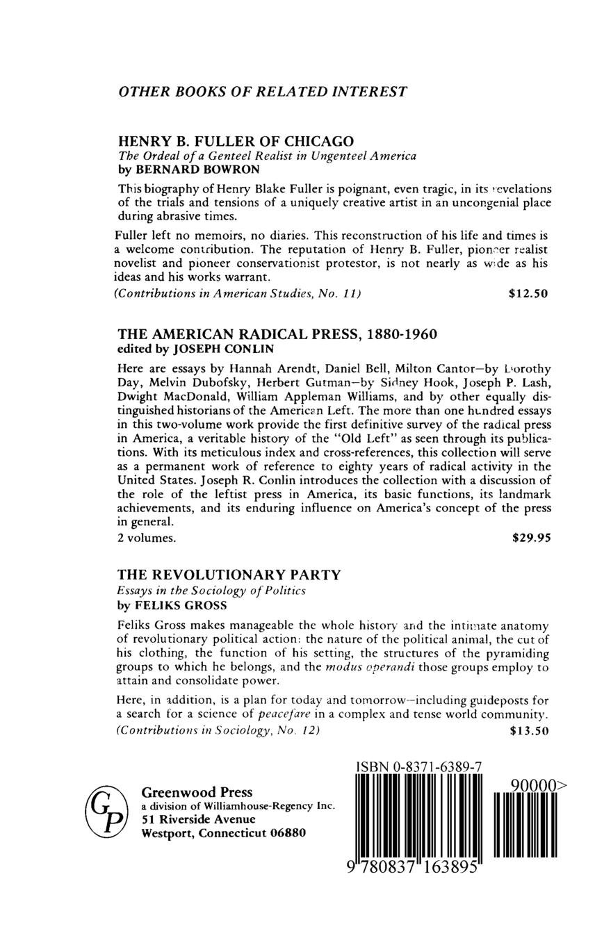 Rückseitencover The Memoirs of Henry Heth.