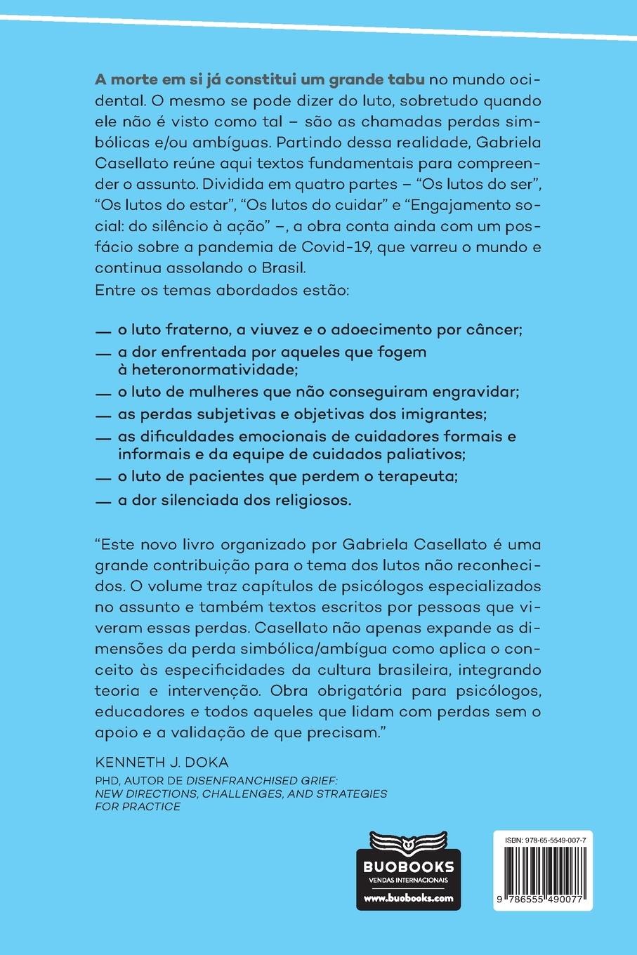 Rückseitencover Luto por perdas não legitimadas na atualidade