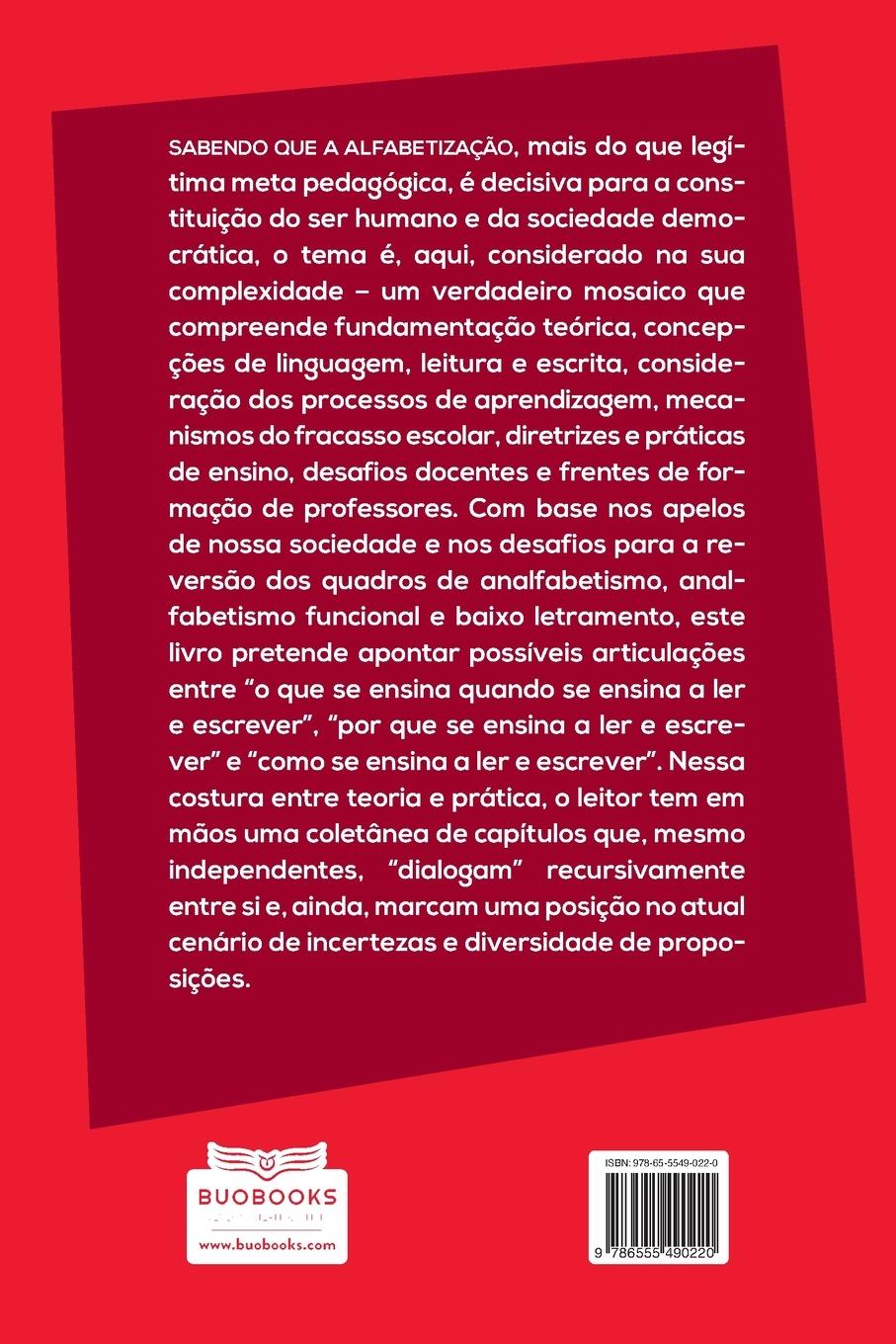 Rückseitencover Alfabetização