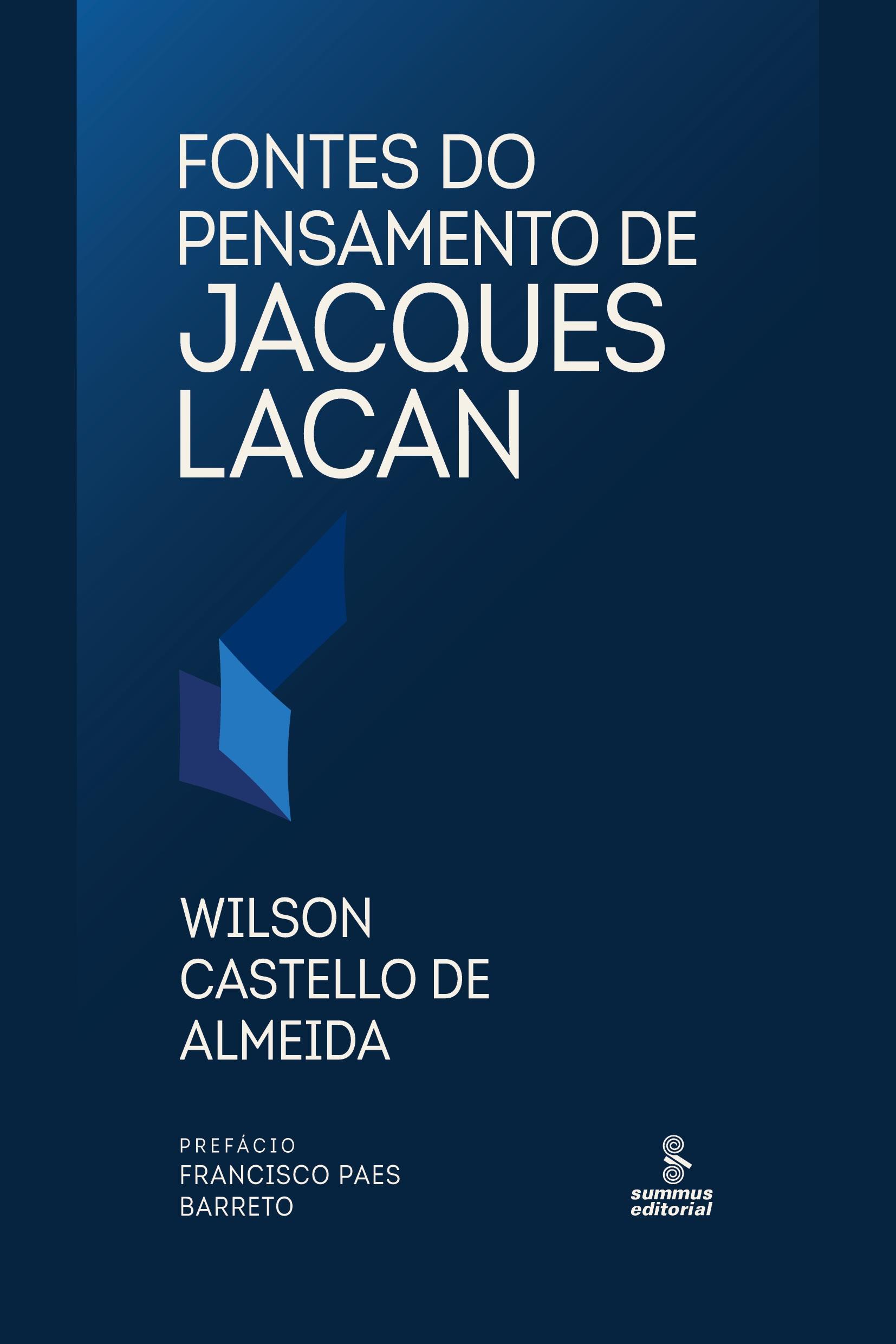 Vorderes Coverbild Fontes do pensamento de Jacques Lacan