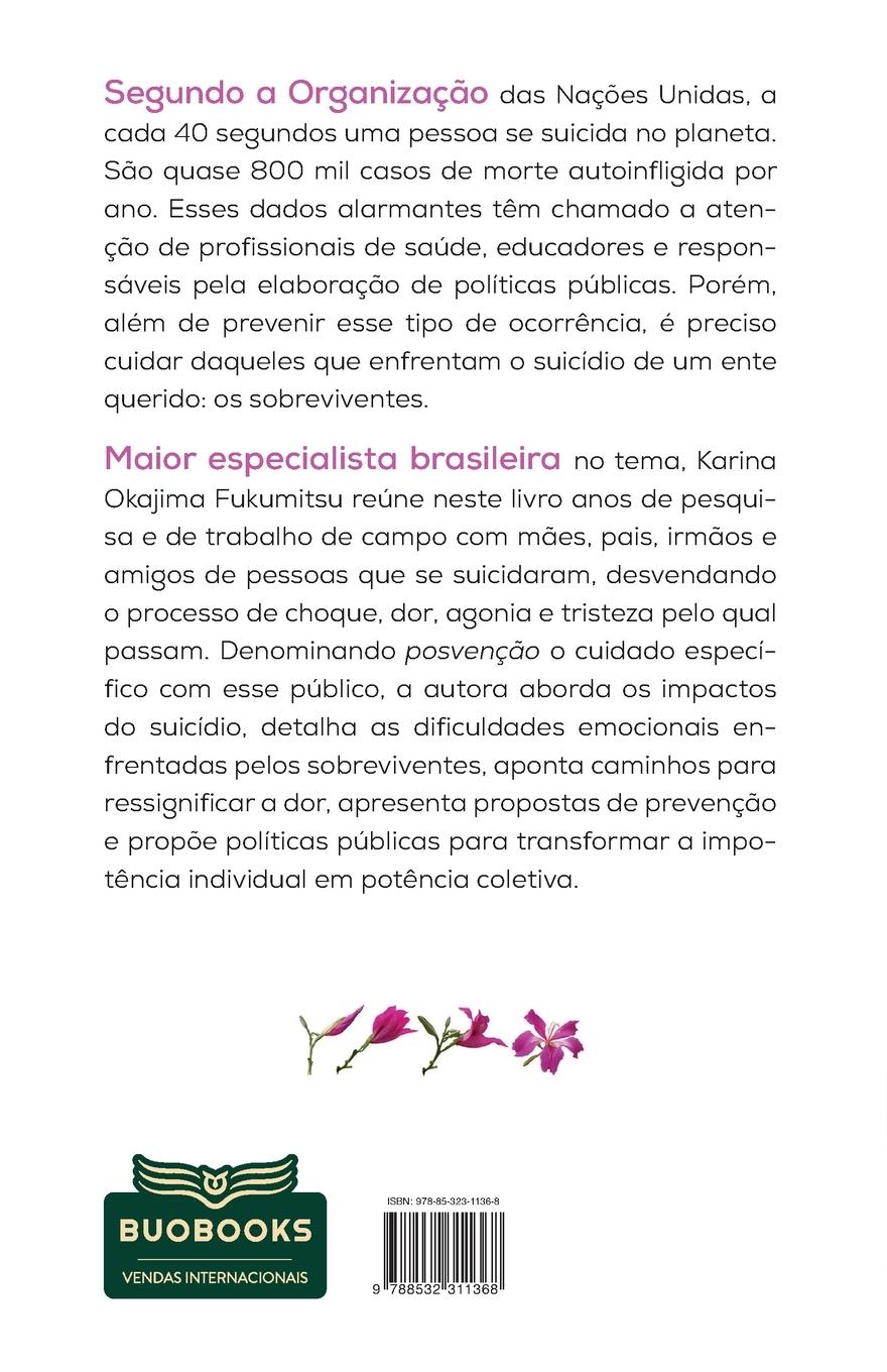 Rückseitencover Sobreviventes enlutados por suicídio
