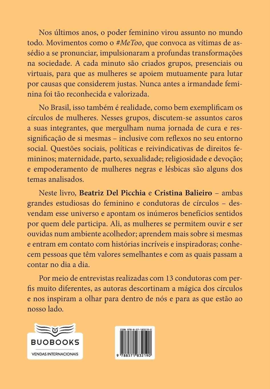 Rückseitencover Círculos de mulheres