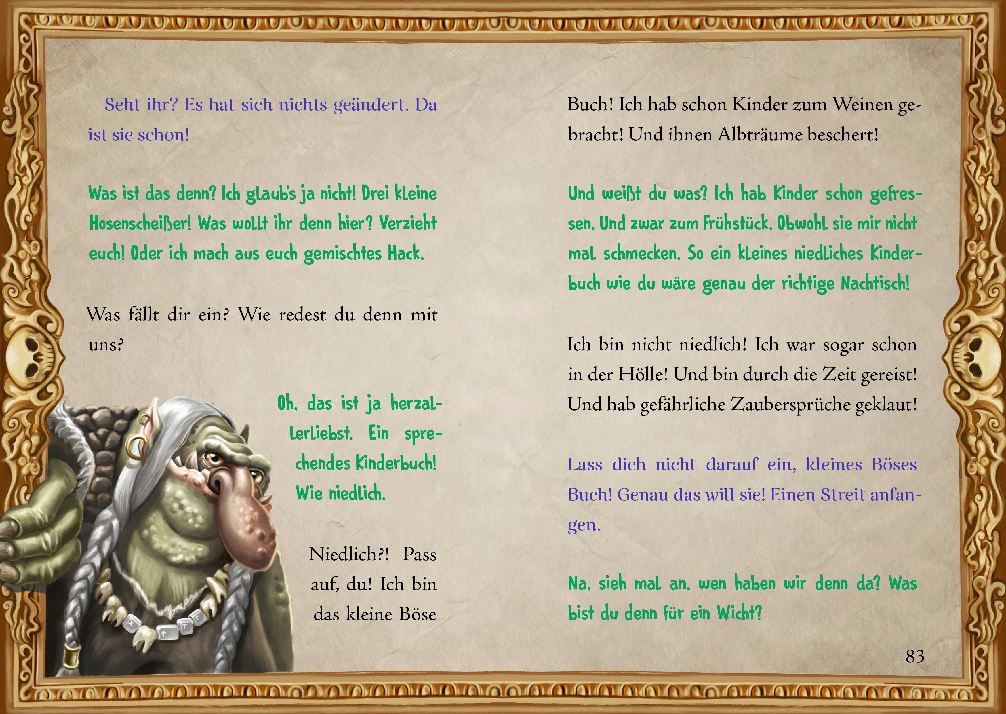 Beispielinhalt (Bild) Das kleine Böse Buch 5 (Das kleine Böse Buch, Bd. 5)