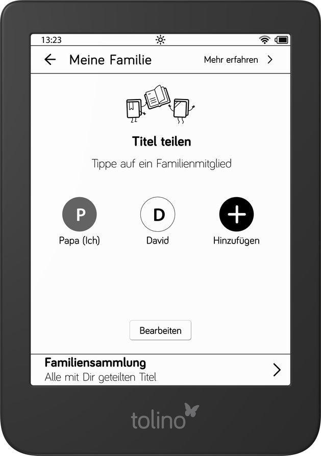 Beispielinhalt (Bild) tolino shine 4