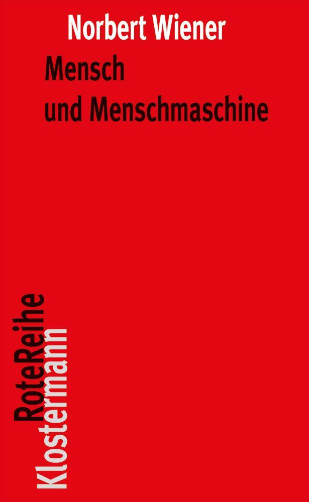 Vorderes Coverbild Mensch und Menschmaschine