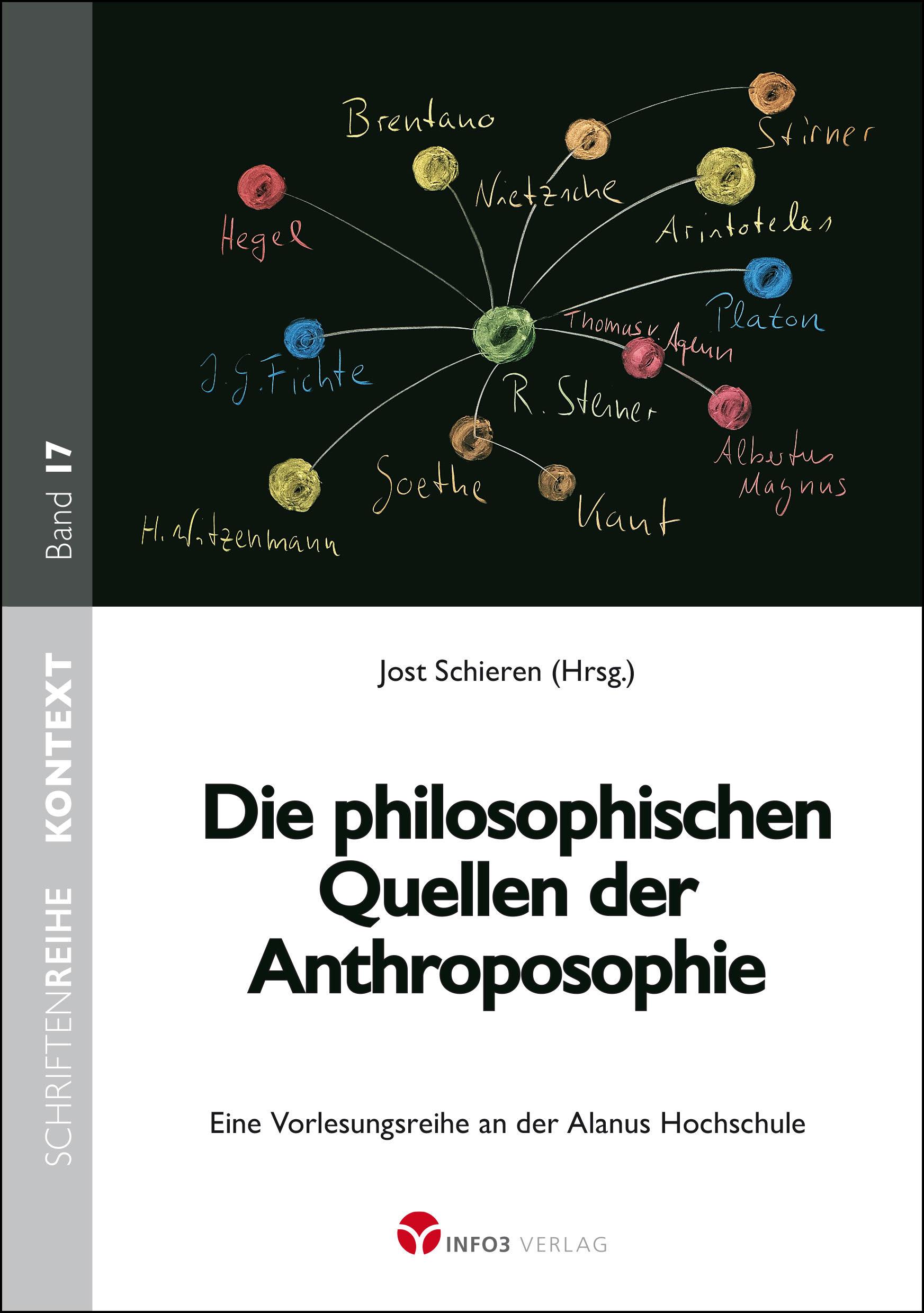 Vorderes Coverbild Die philosophischen Quellen der Anthroposophie
