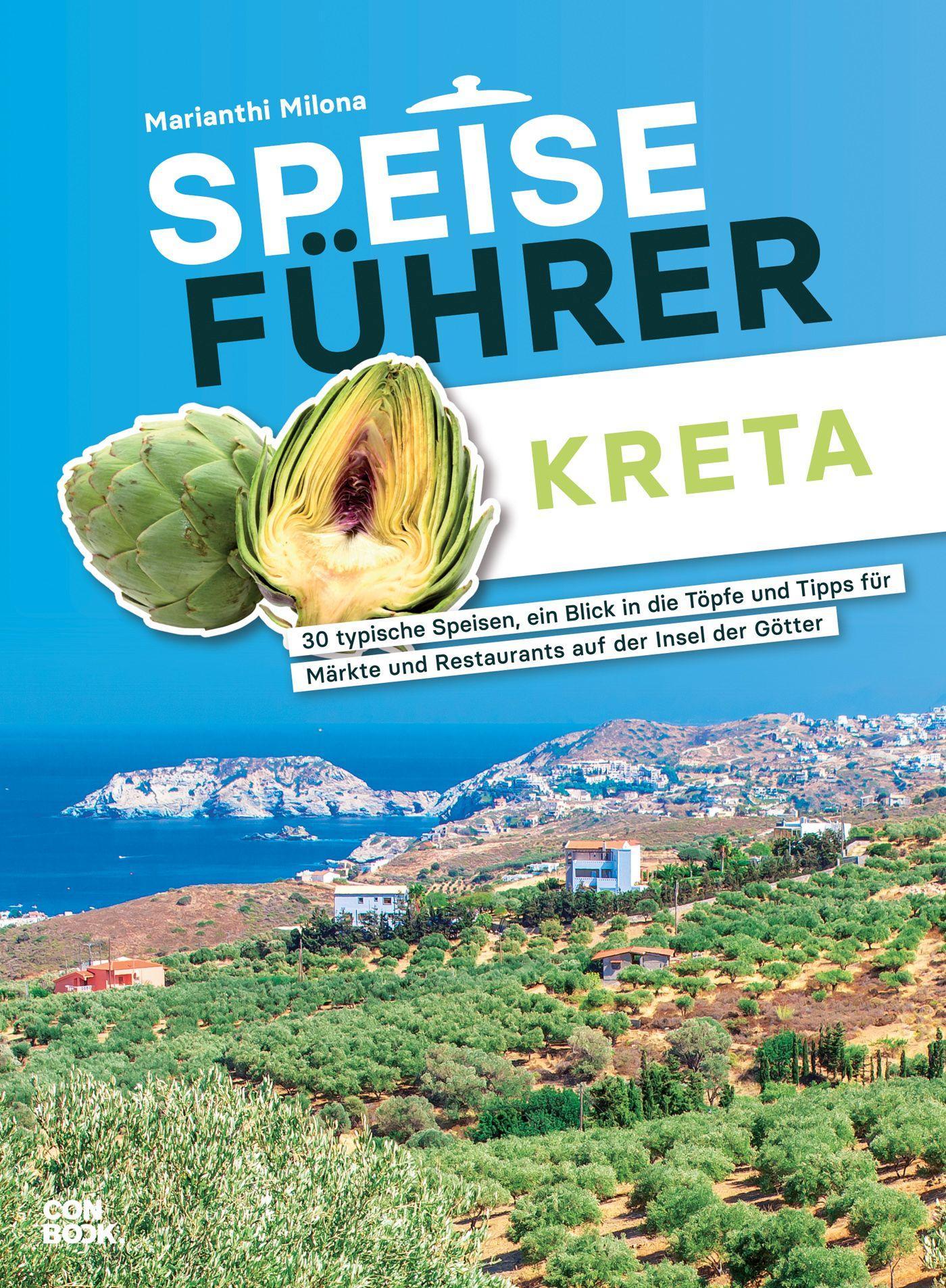 Vorderes Coverbild Speiseführer Kreta