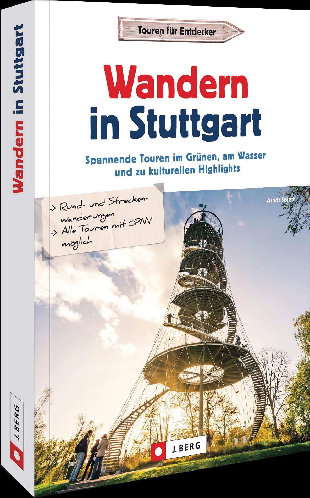 Vorderes Coverbild Wandern in Stuttgart