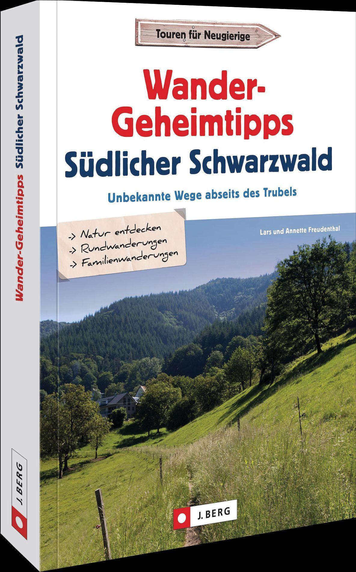 Vorderes Coverbild Wander-Geheimtipps Südlicher Schwarzwald