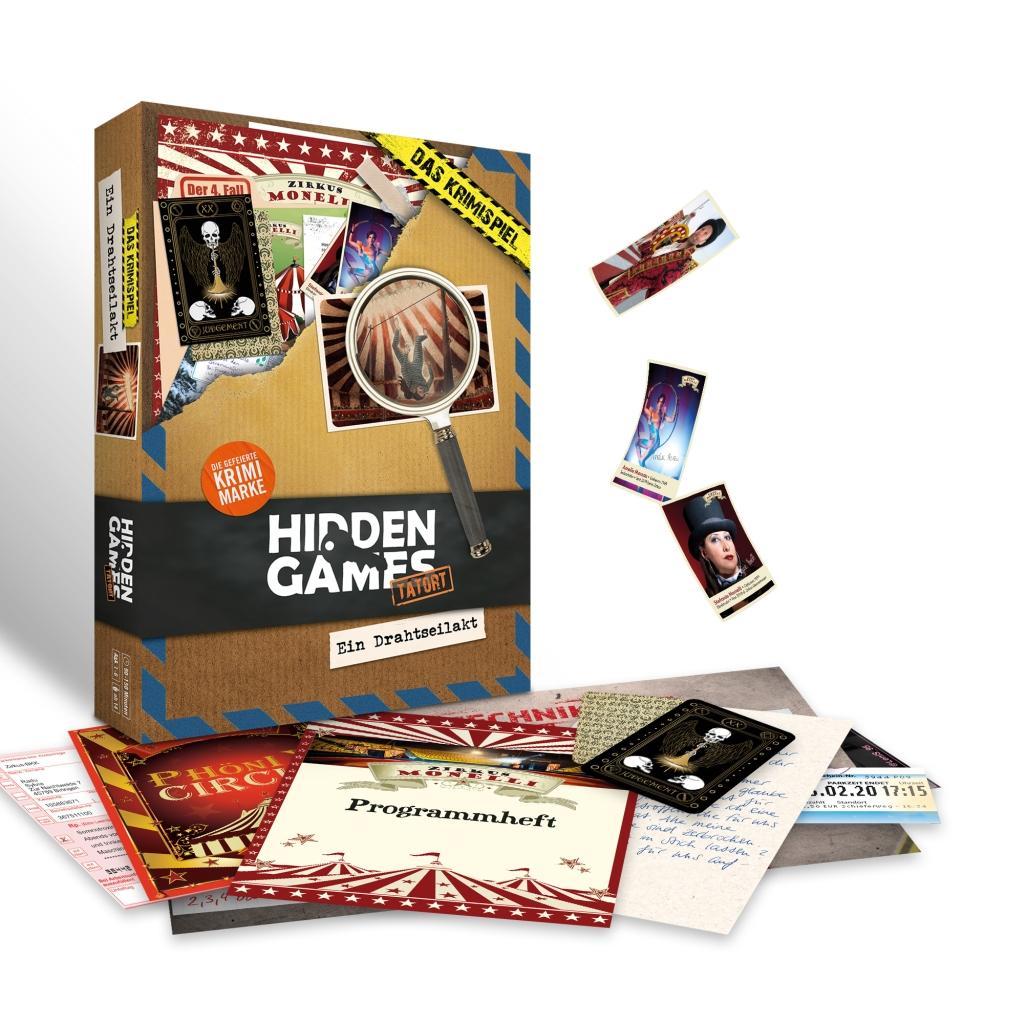 Vorderes Coverbild Hidden Games Tatort: Ein Drahtseilakt 4.Fall