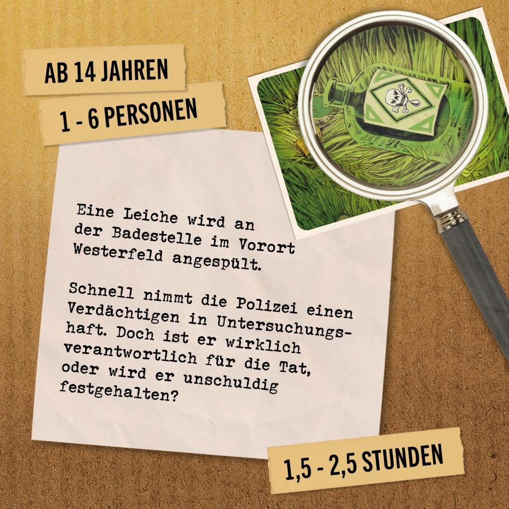 Beispielinhalt (Bild) Hidden Games Tatort: Grünes Gift 3.Fall