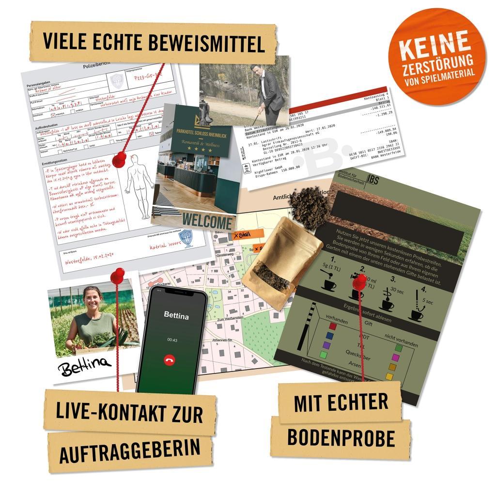 Beispielinhalt (Bild) Hidden Games Tatort: Grünes Gift 3.Fall
