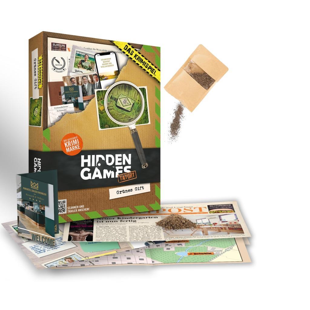 Vorderes Coverbild Hidden Games Tatort: Grünes Gift 3.Fall