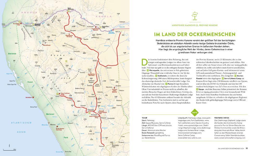 Beispielinhalt (Bild) Highlights Namibia mit Okavango-Delta und Viktoriafällen
