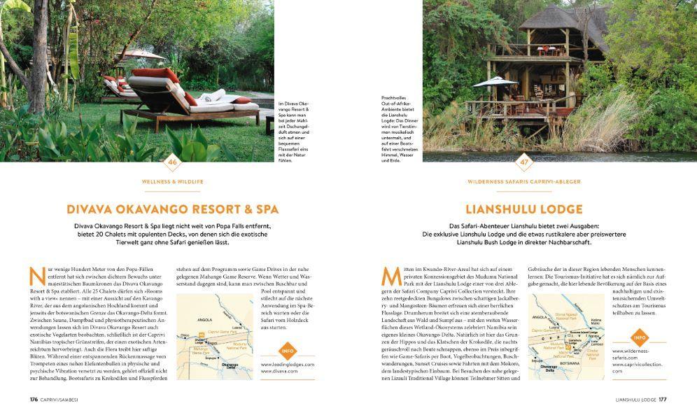 Beispielinhalt (Bild) Highlights Namibia mit Okavango-Delta und Viktoriafällen