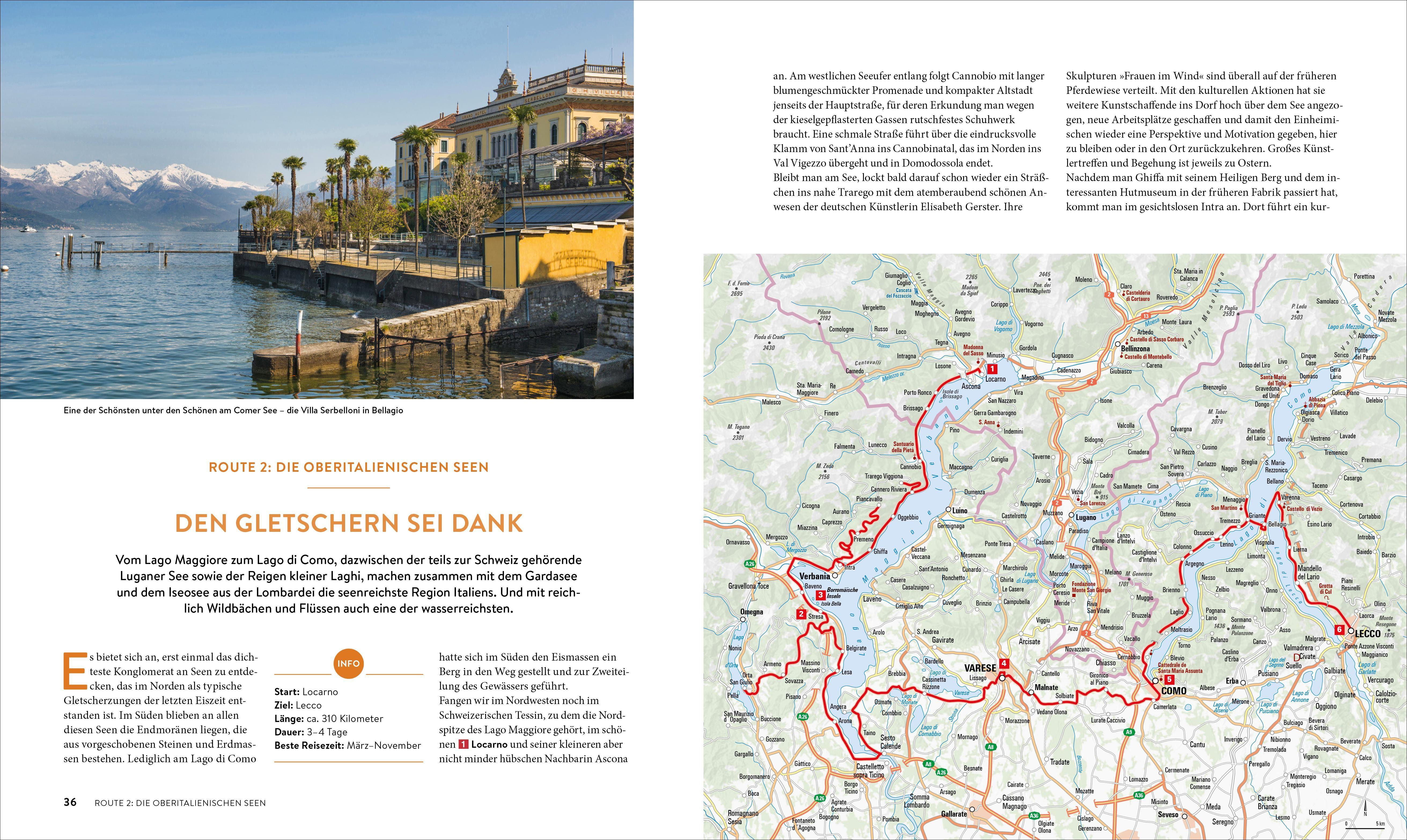 Beispielinhalt (Bild) Roadtrips Italien