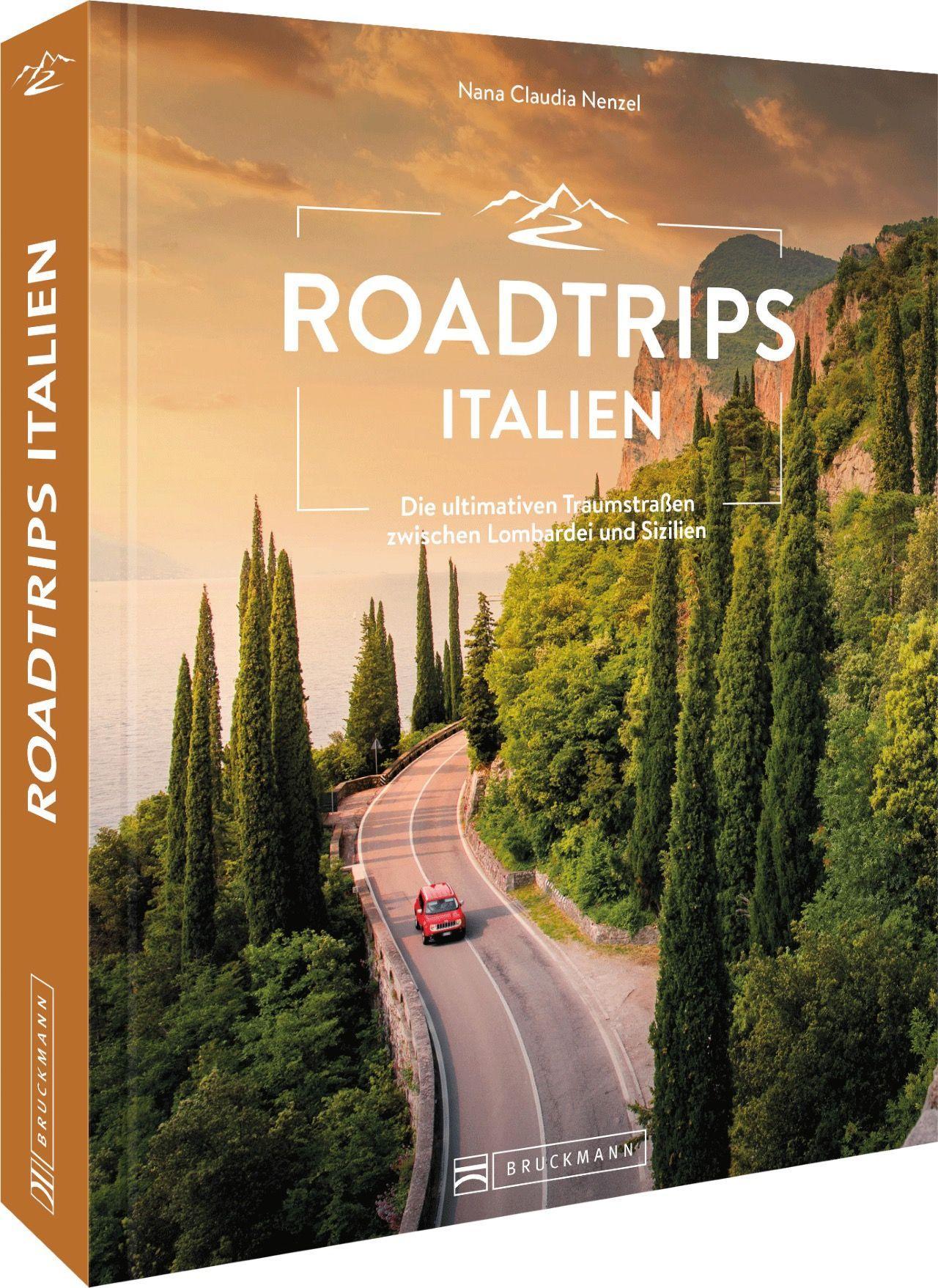 Vorderes Coverbild Roadtrips Italien