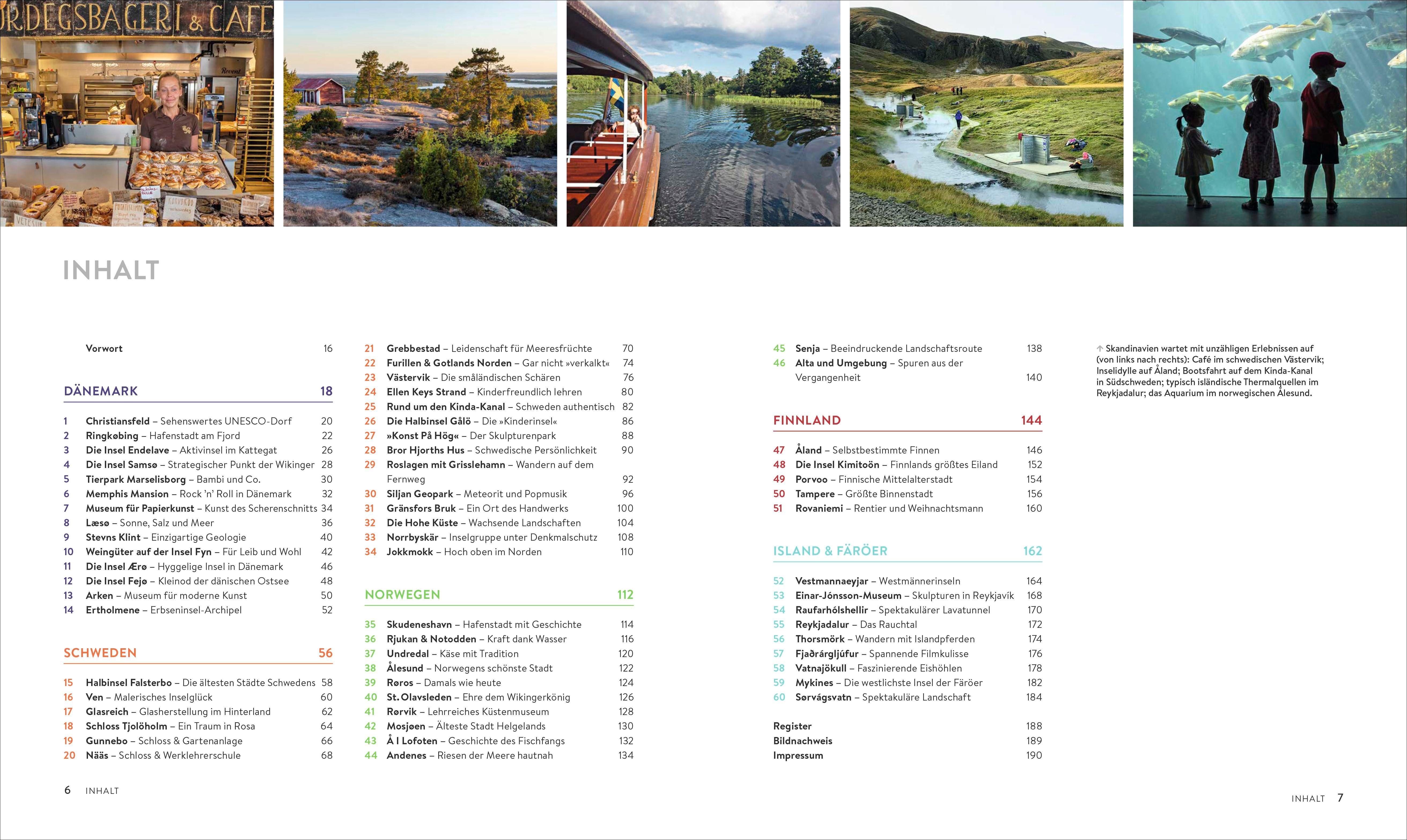 Beispielinhalt (Bild) Secret Places Skandinavien