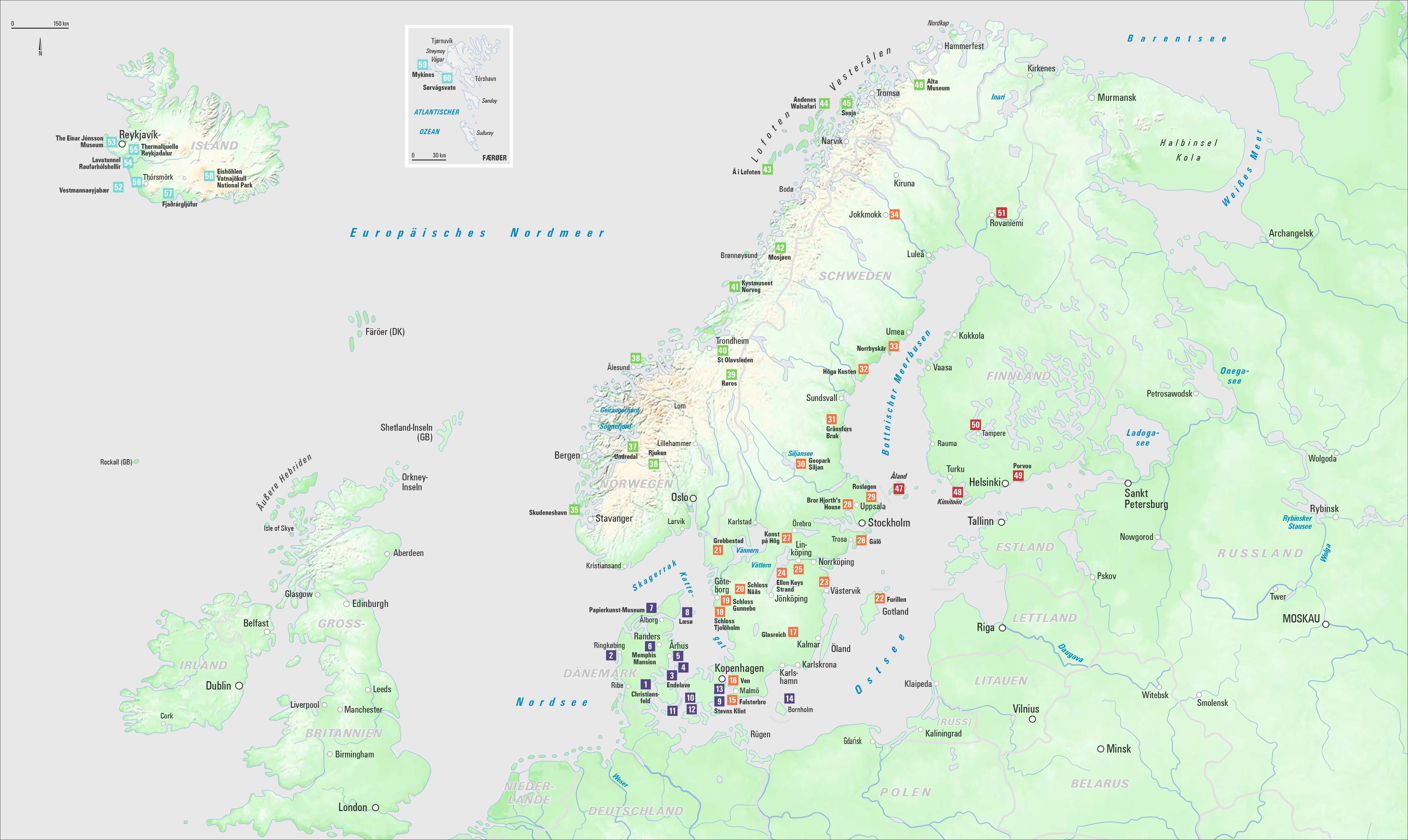 Beispielinhalt (Bild) Secret Places Skandinavien