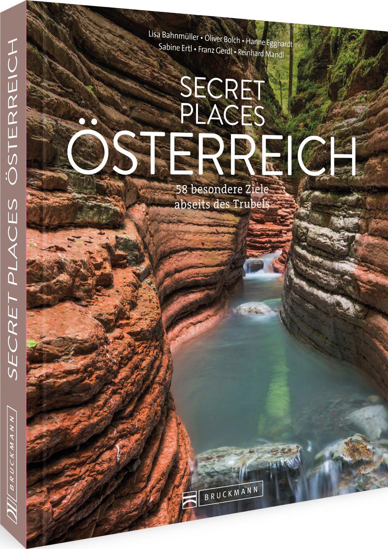 Vorderes Coverbild Secret Places Österreich