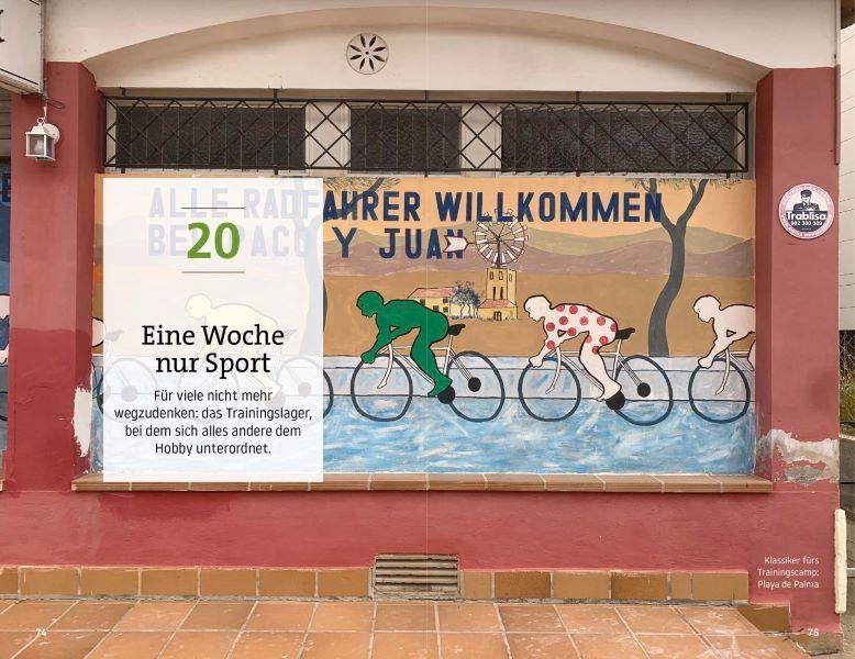 Beispielinhalt (Bild) Die ultimative Rennrad-Bucket-List