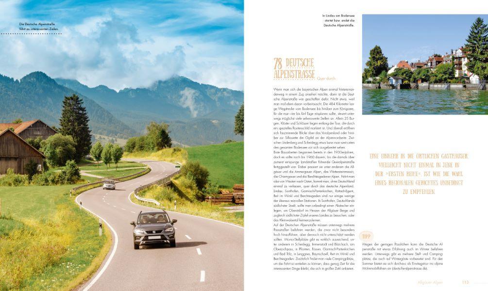 Beispielinhalt (Bild) Alpen, Täler, Wohnmobil